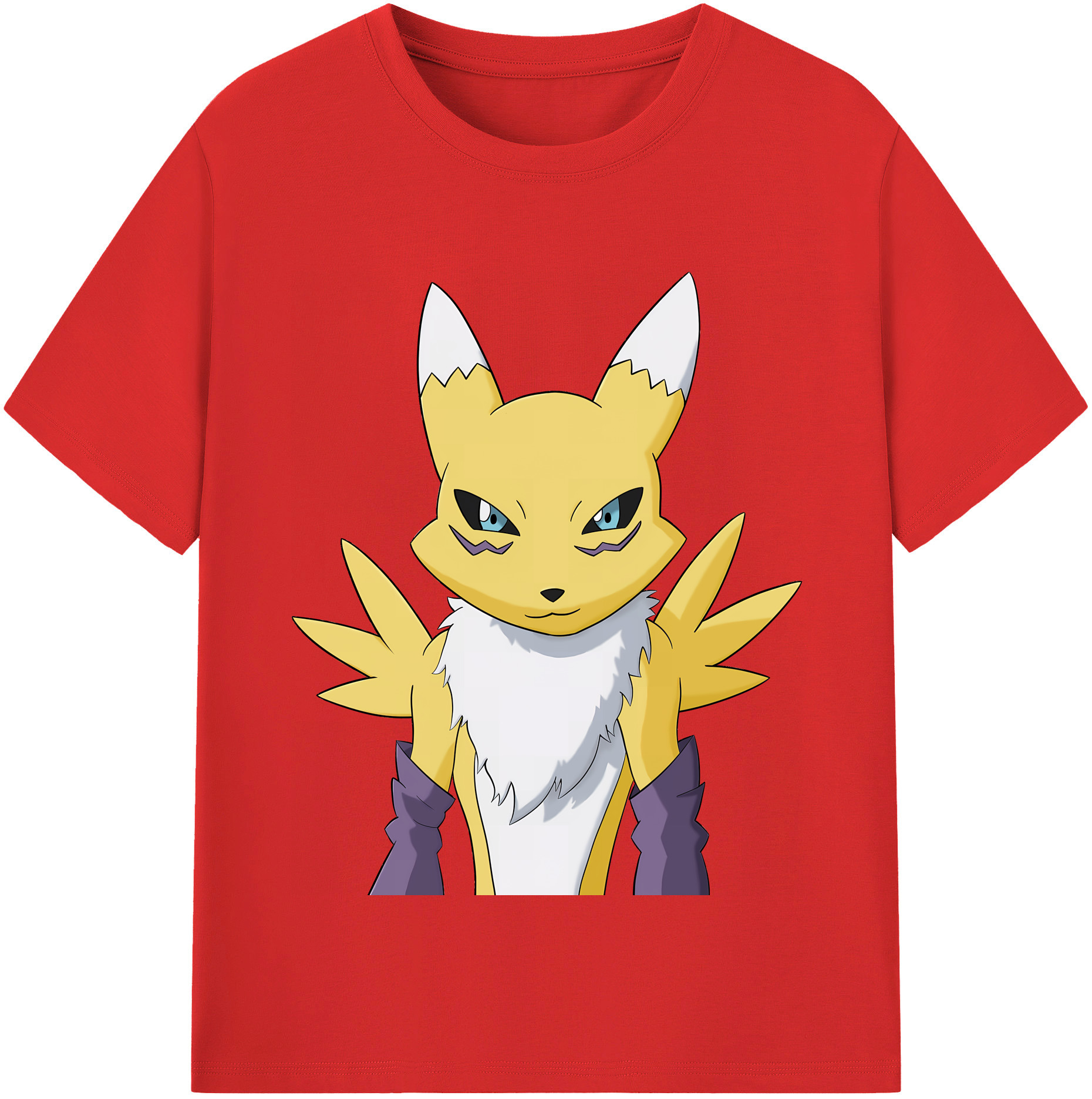 （画像用） Digimon デジタルモンスター/デジモン レディースカジュアルプリントTシャツ（綿100％）