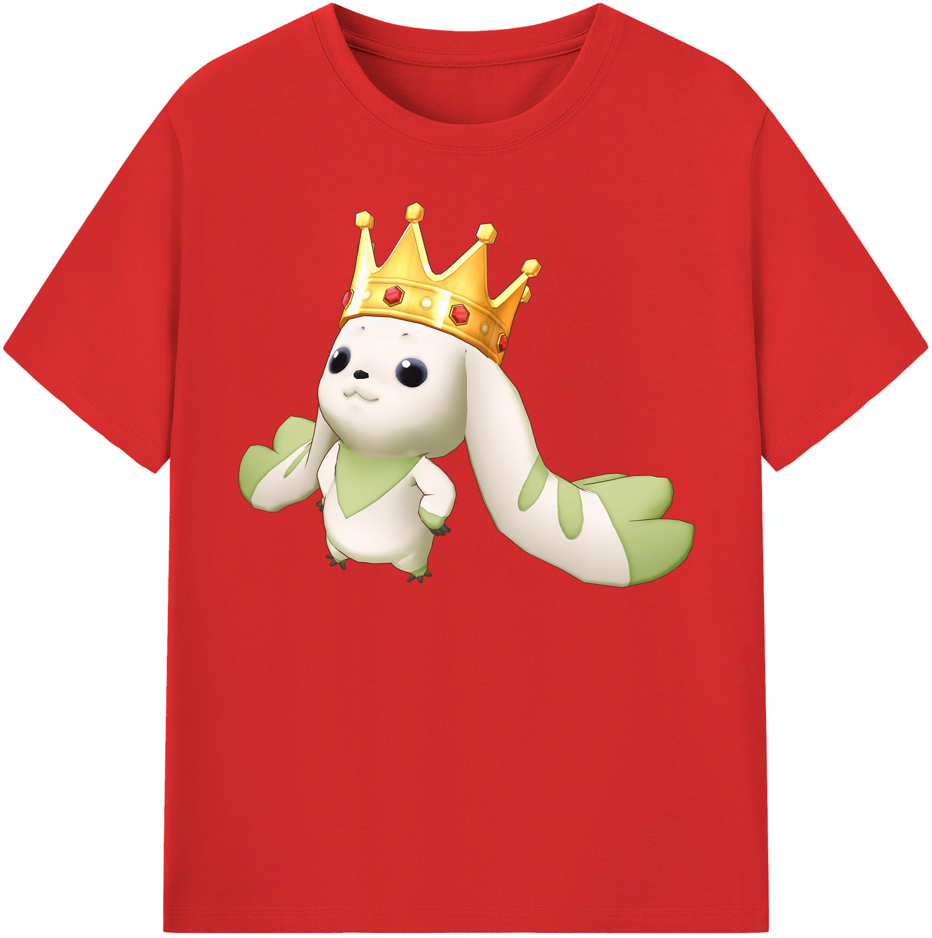 （画像用） Digimon デジタルモンスター/デジモン レディースカジュアルプリントTシャツ（綿100％）