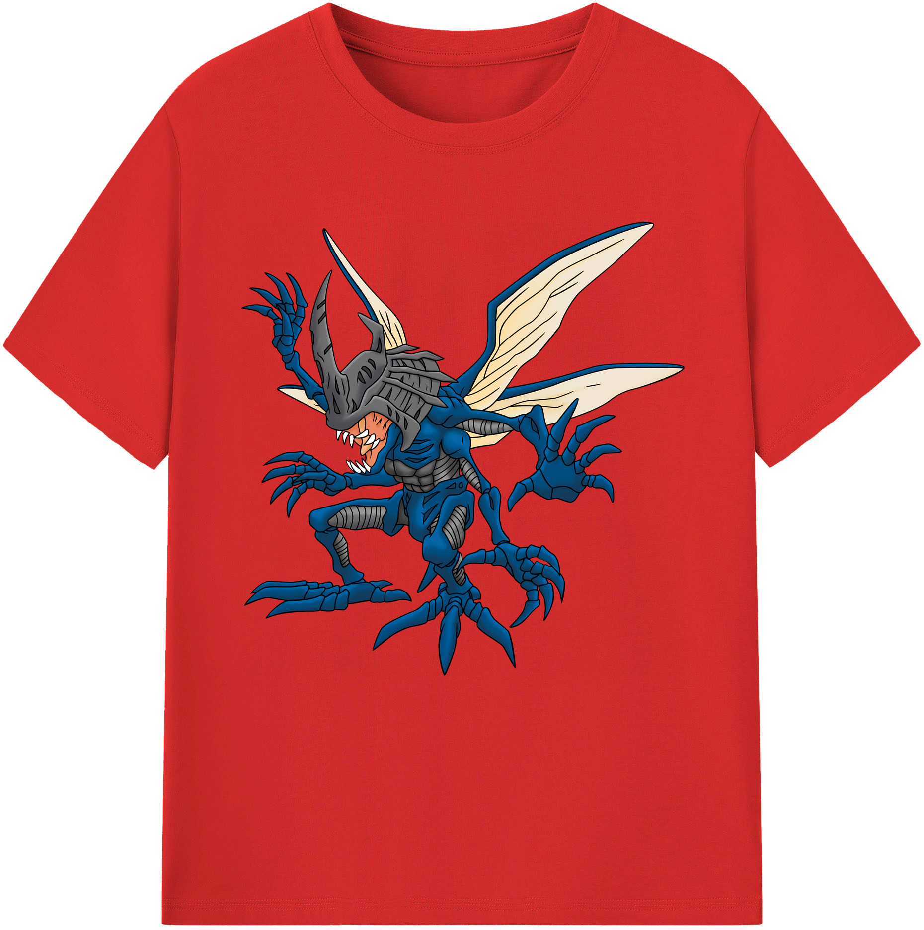 （画像用） Digimon デジタルモンスター/デジモン レディースカジュアルプリントTシャツ（綿100％）