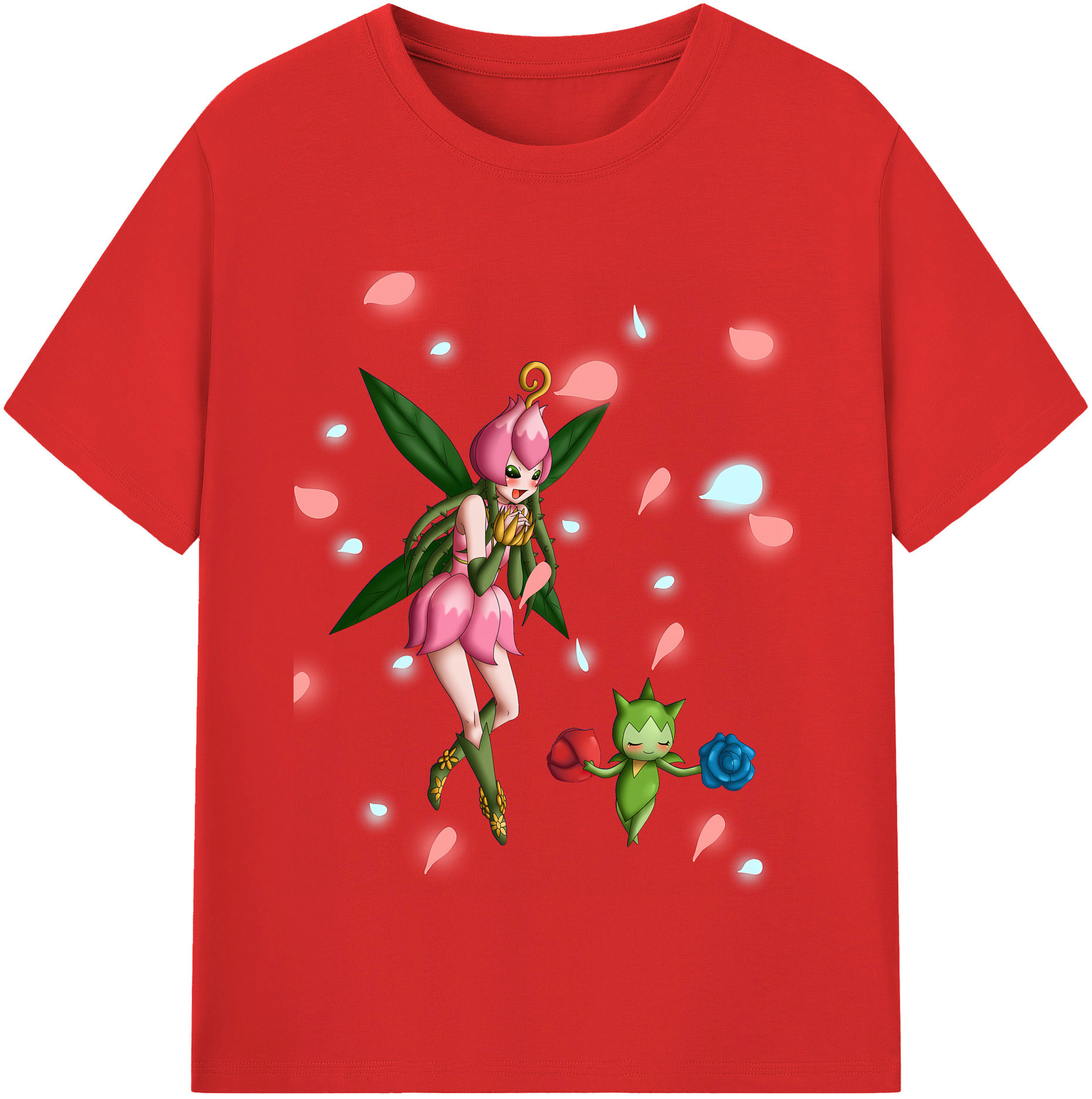 （画像用） Digimon デジタルモンスター/デジモン レディースカジュアルプリントTシャツ（綿100％）
