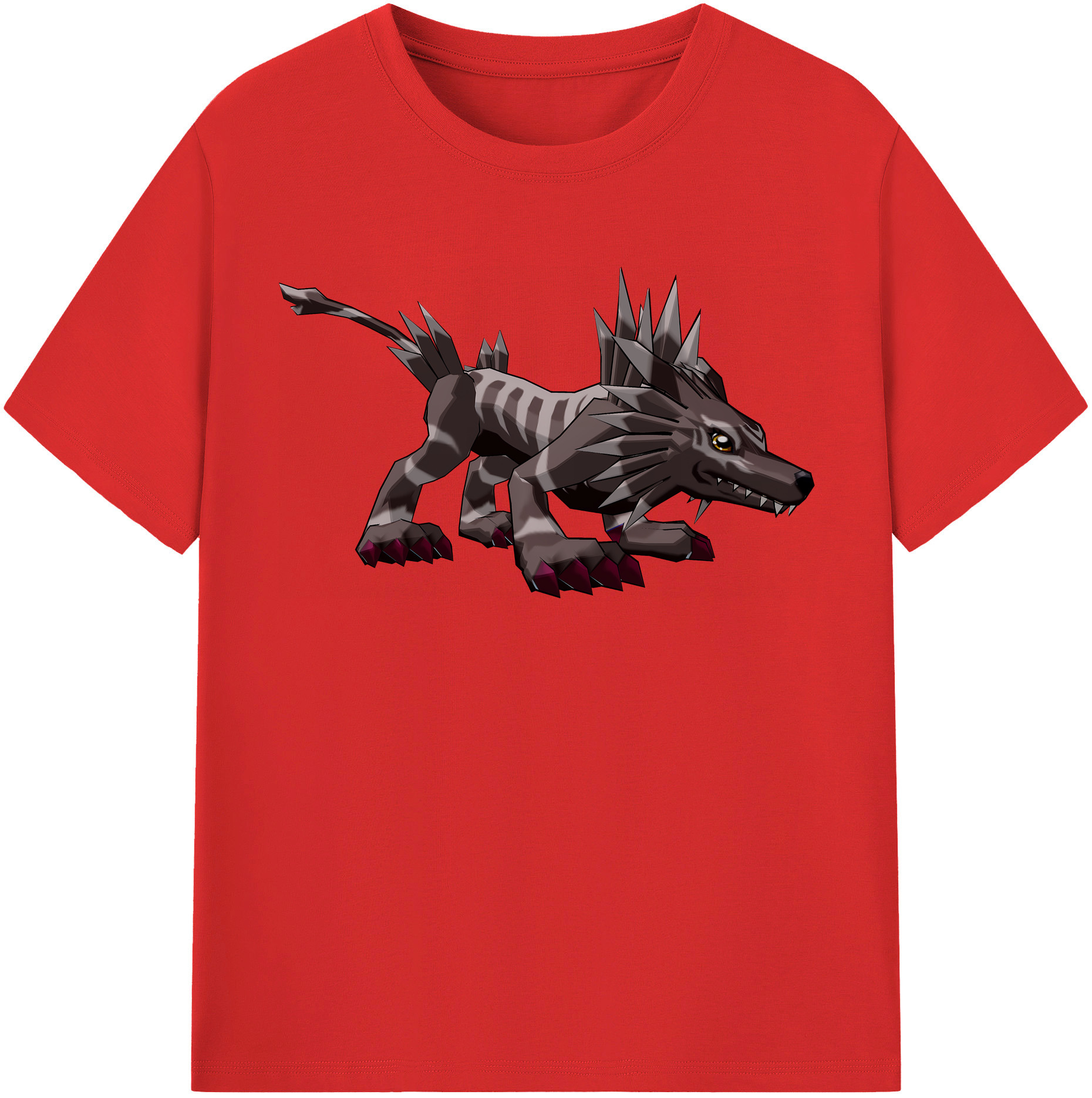 （画像用） Digimon デジタルモンスター/デジモン レディースカジュアルプリントTシャツ（綿100％）