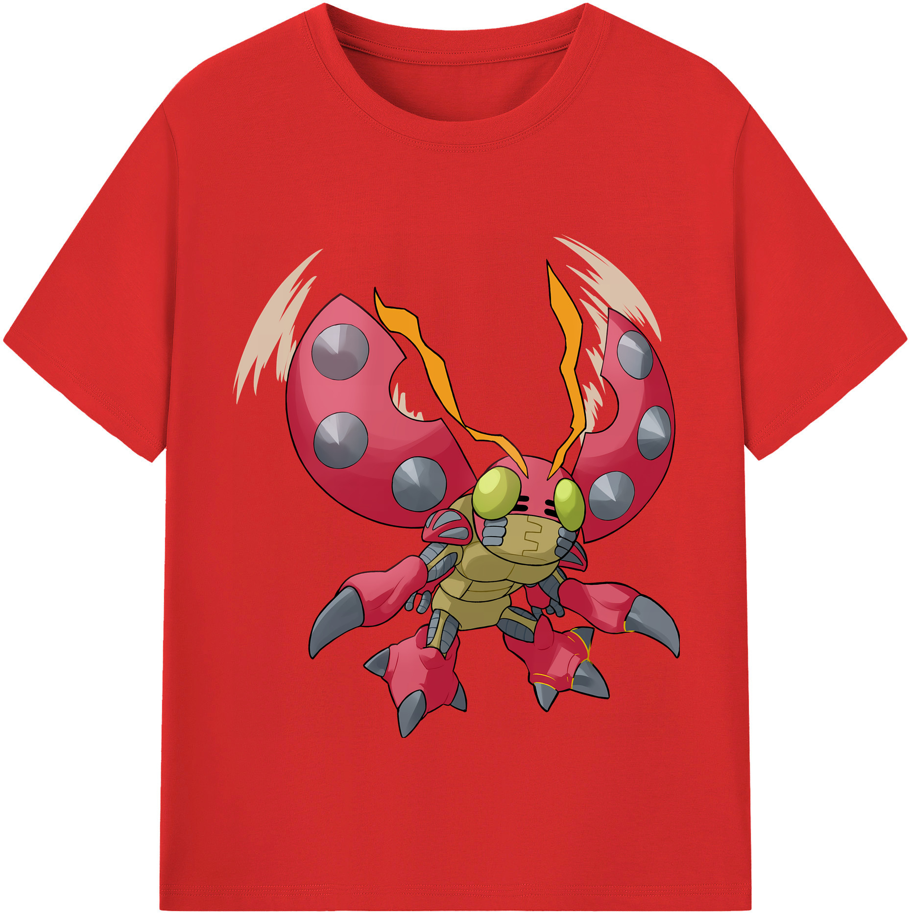 （画像用） Digimon デジタルモンスター/デジモン レディースカジュアルプリントTシャツ（綿100％）