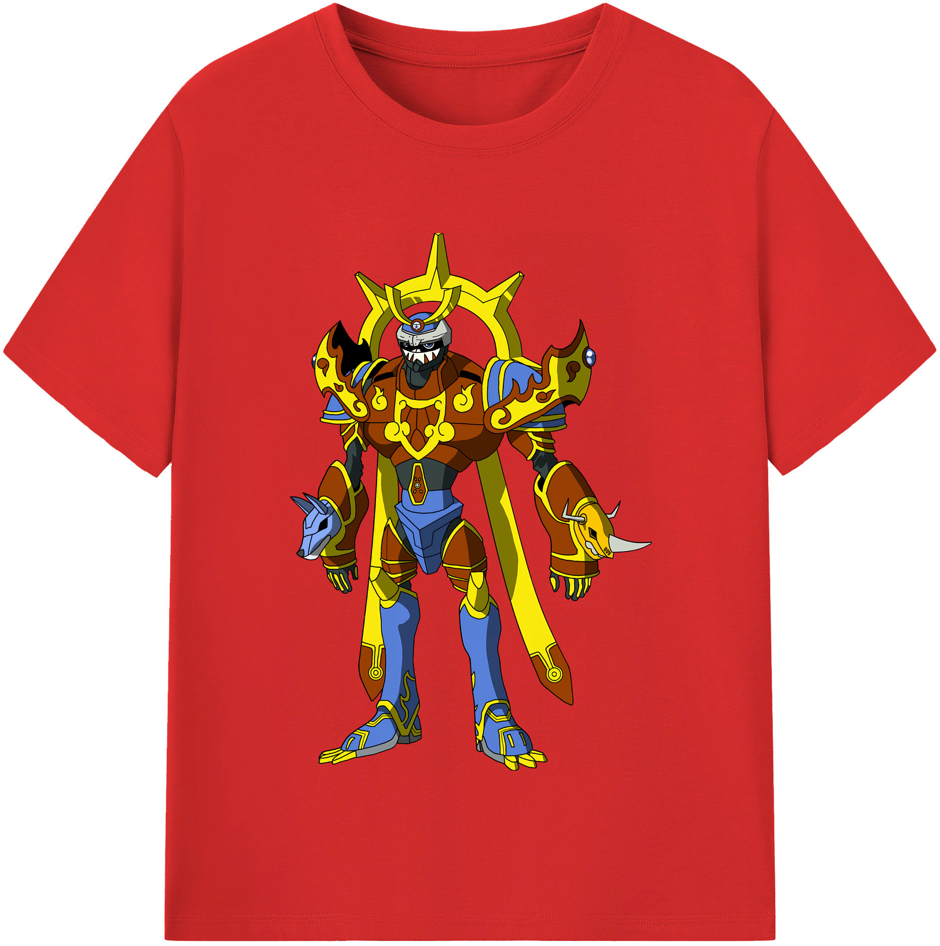 （画像用） Digimon デジタルモンスター/デジモン レディースカジュアルプリントTシャツ（綿100％）