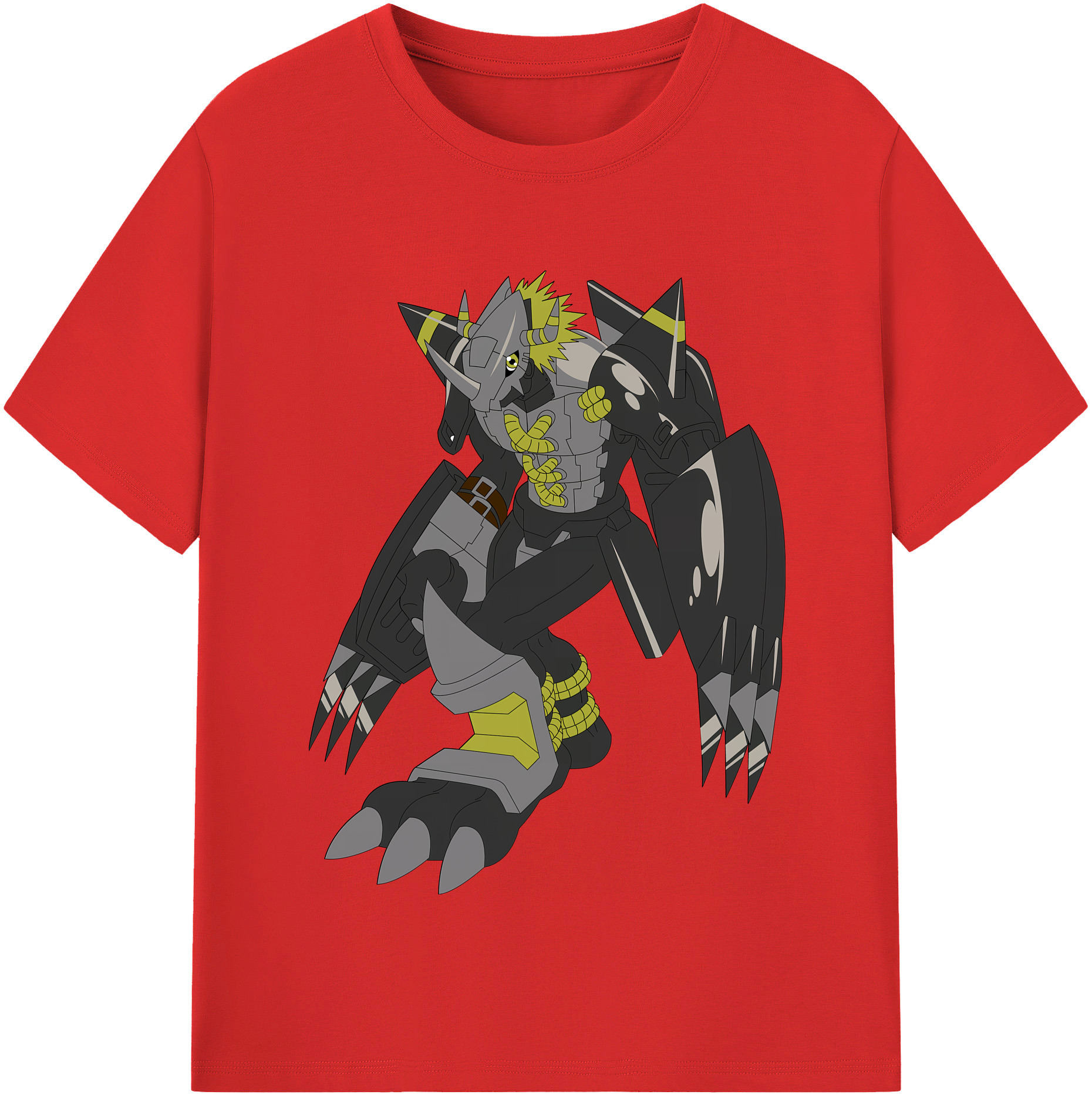（画像用） Digimon デジタルモンスター/デジモン レディースカジュアルプリントTシャツ（綿100％）