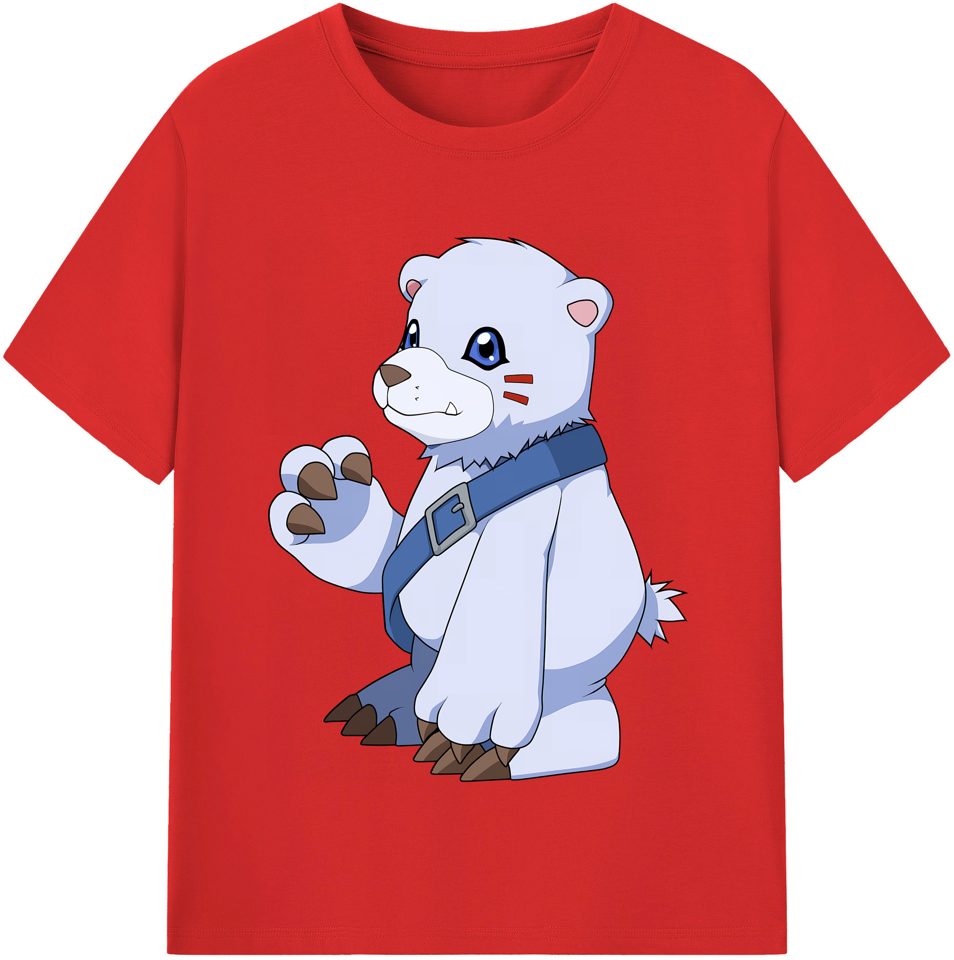 （画像用） Digimon デジタルモンスター/デジモン レディースカジュアルプリントTシャツ（綿100％）