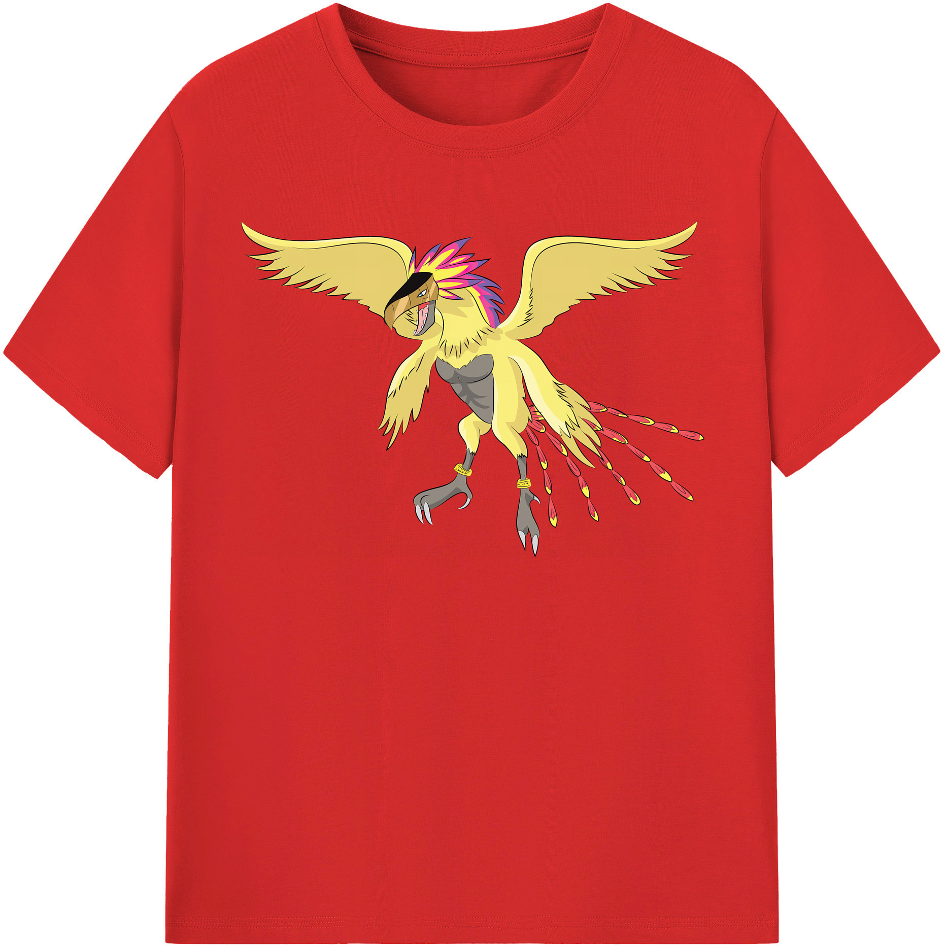 （画像用） Digimon デジタルモンスター/デジモン レディースカジュアルプリントTシャツ（綿100％）