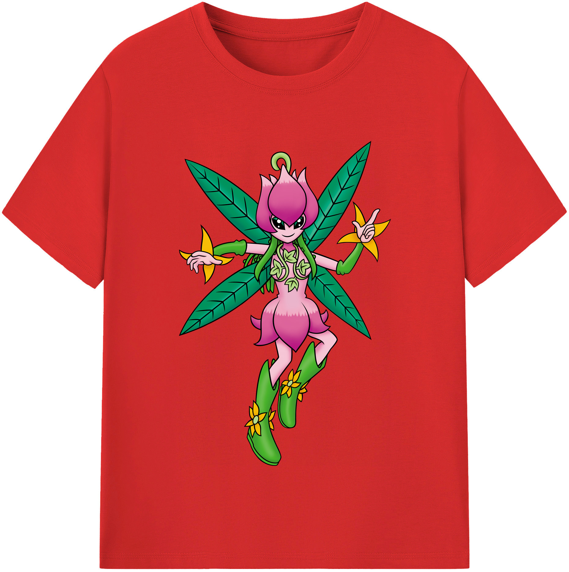 （画像用） Digimon デジタルモンスター/デジモン レディースカジュアルプリントTシャツ（綿100％）