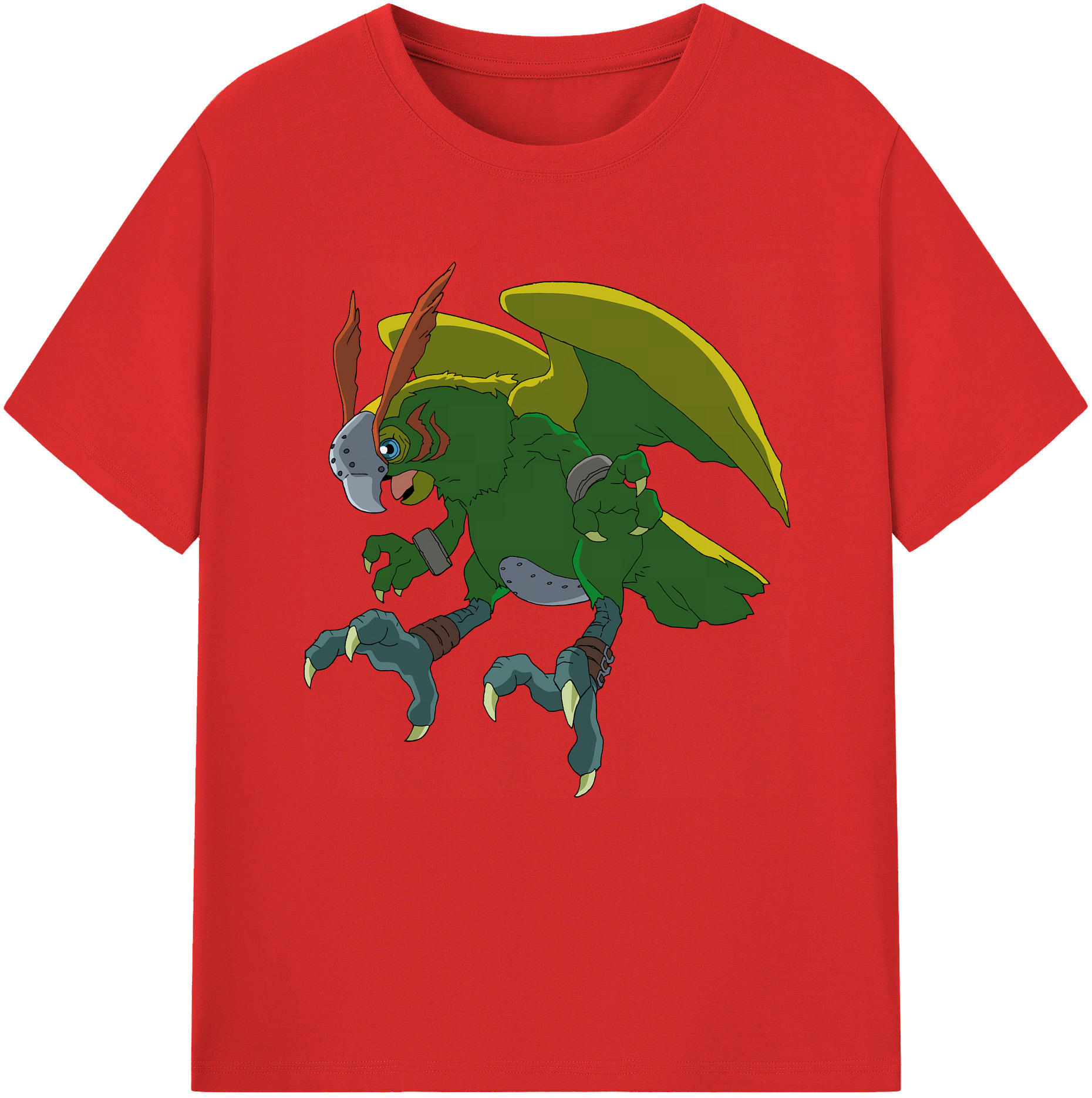 （画像用） Digimon デジタルモンスター/デジモン レディースカジュアルプリントTシャツ（綿100％）