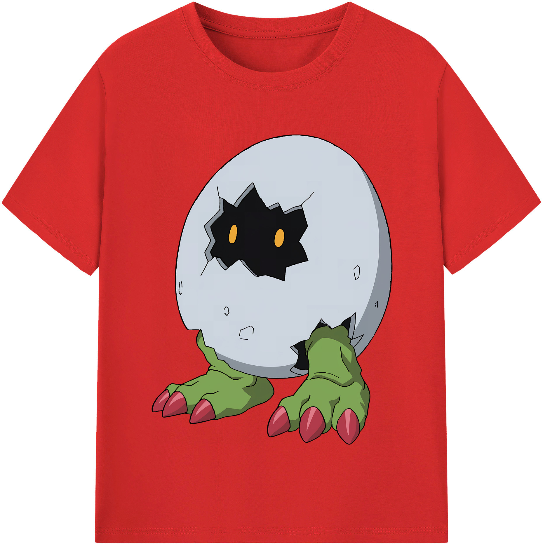 （画像用） Digimon デジタルモンスター/デジモン レディースカジュアルプリントTシャツ（綿100％）