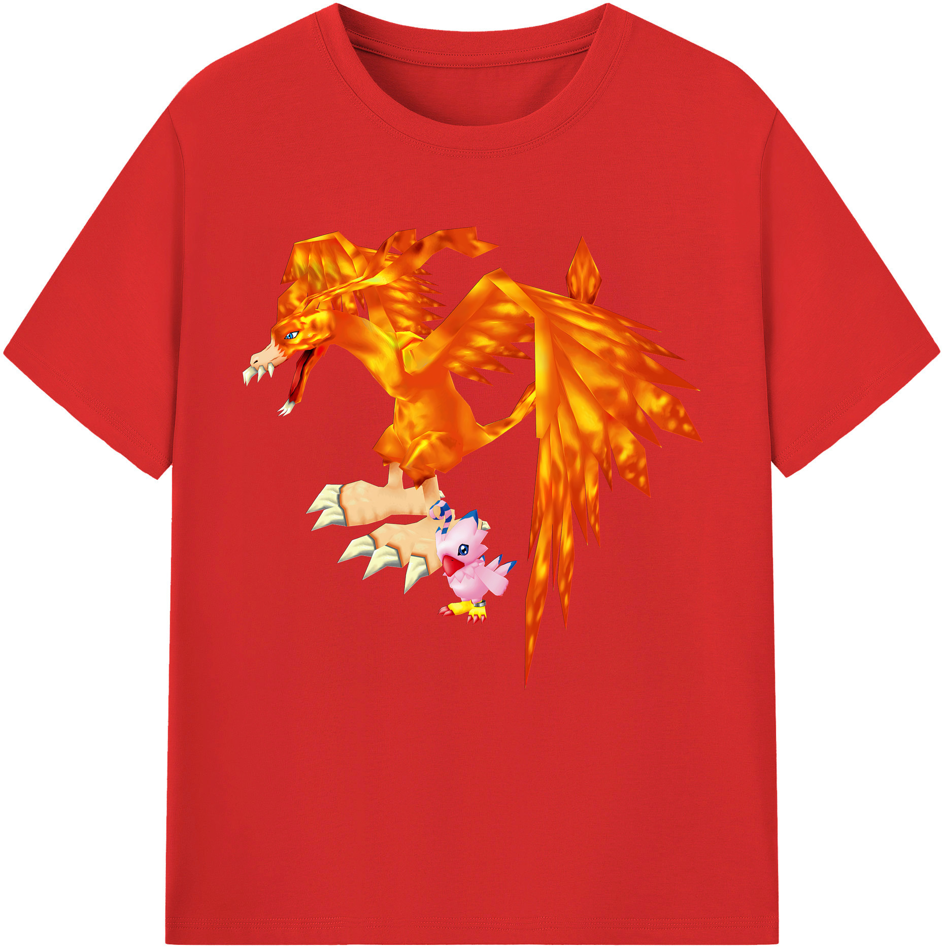 （画像用） Digimon デジタルモンスター/デジモン レディースカジュアルプリントTシャツ（綿100％）