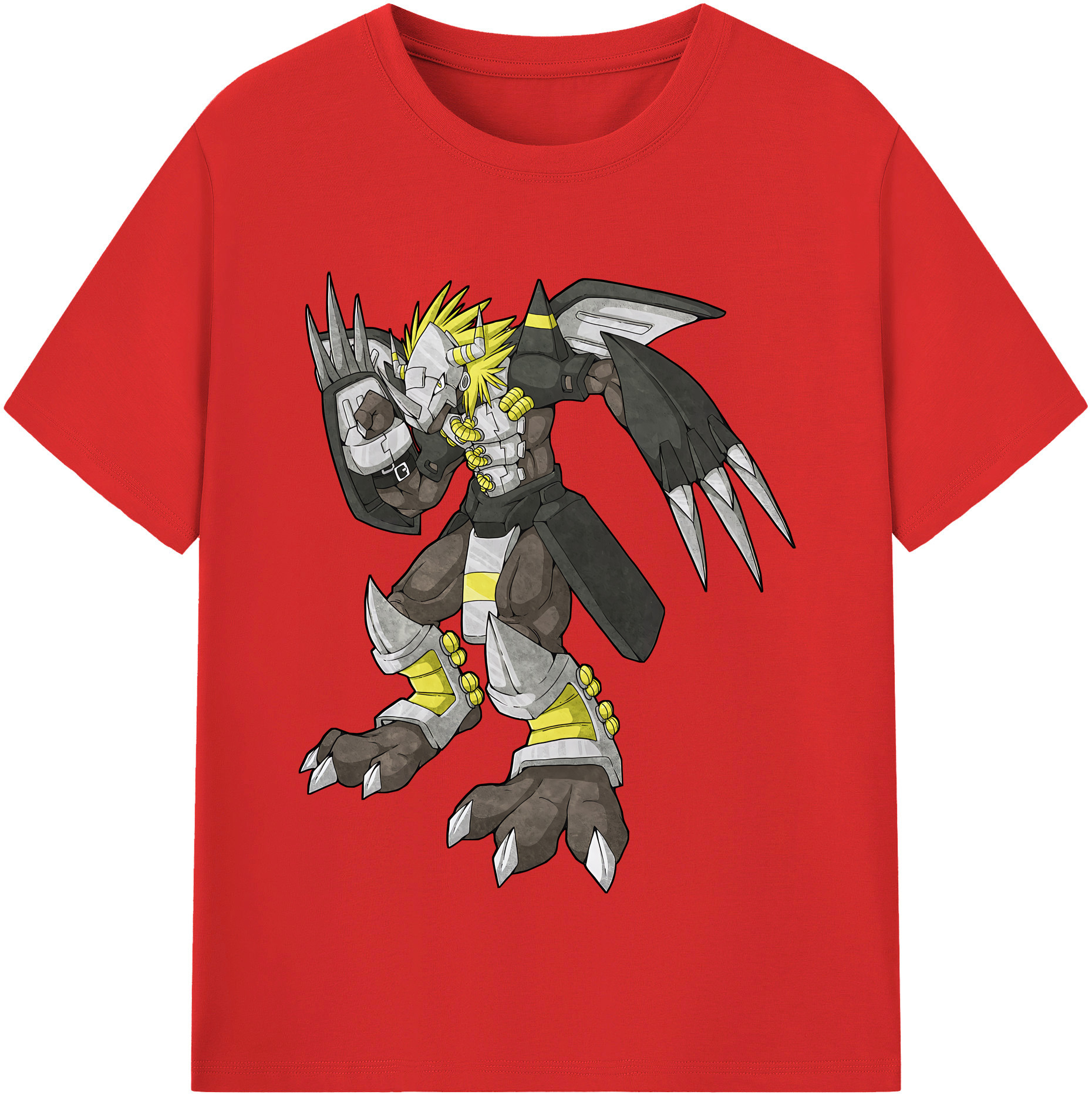 （画像用） Digimon デジタルモンスター/デジモン レディースカジュアルプリントTシャツ（綿100％）