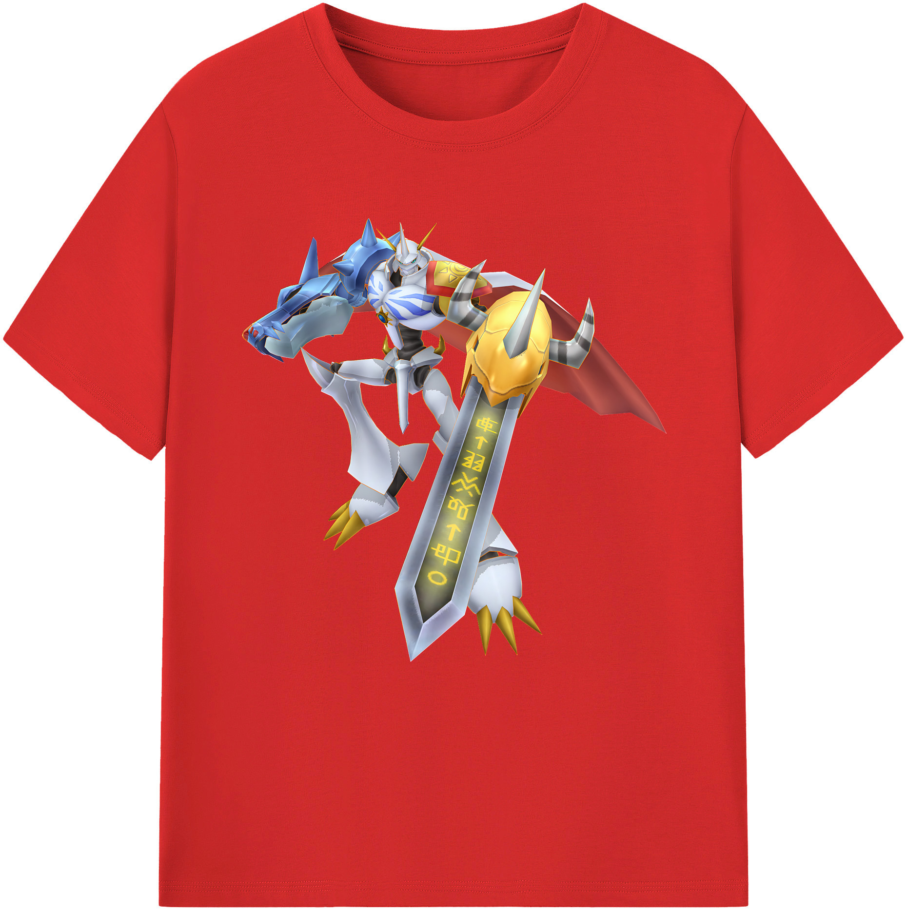（画像用） Digimon デジタルモンスター/デジモン レディースカジュアルプリントTシャツ（綿100％）