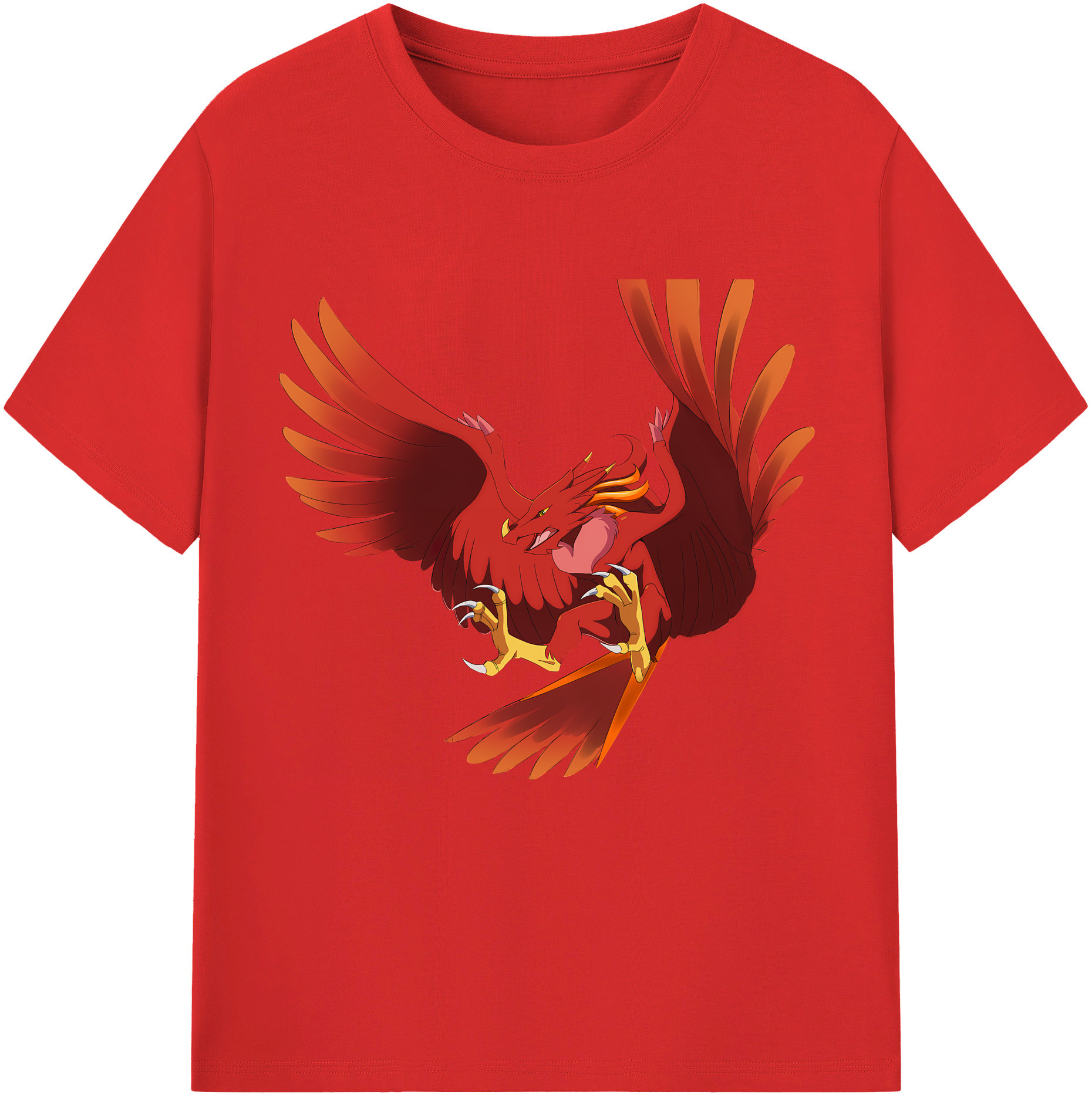 （画像用） Digimon デジタルモンスター/デジモン レディースカジュアルプリントTシャツ（綿100％）