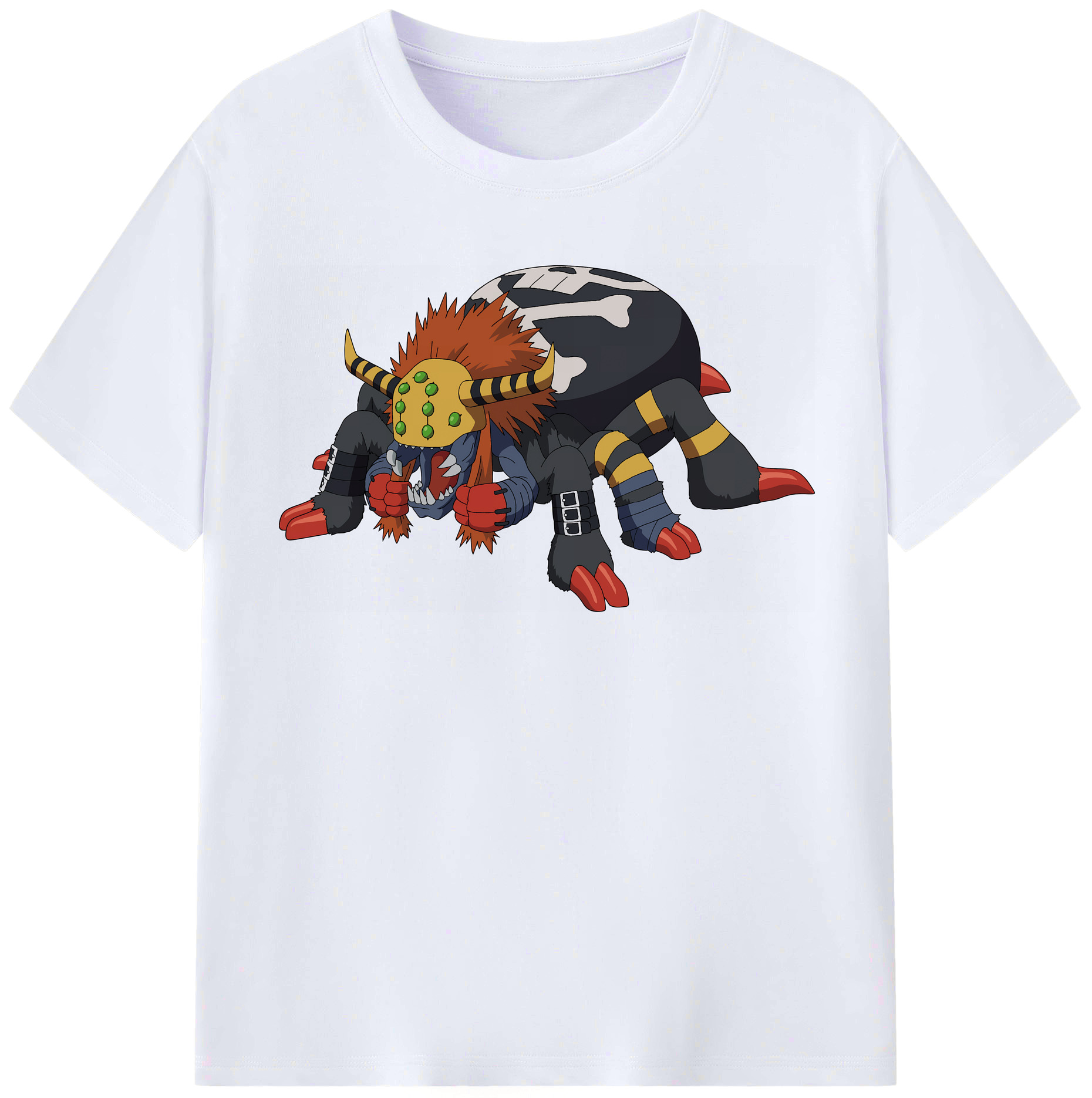 （画像用） Digimon デジタルモンスター/デジモン レディースカジュアルプリントTシャツ（綿100％）