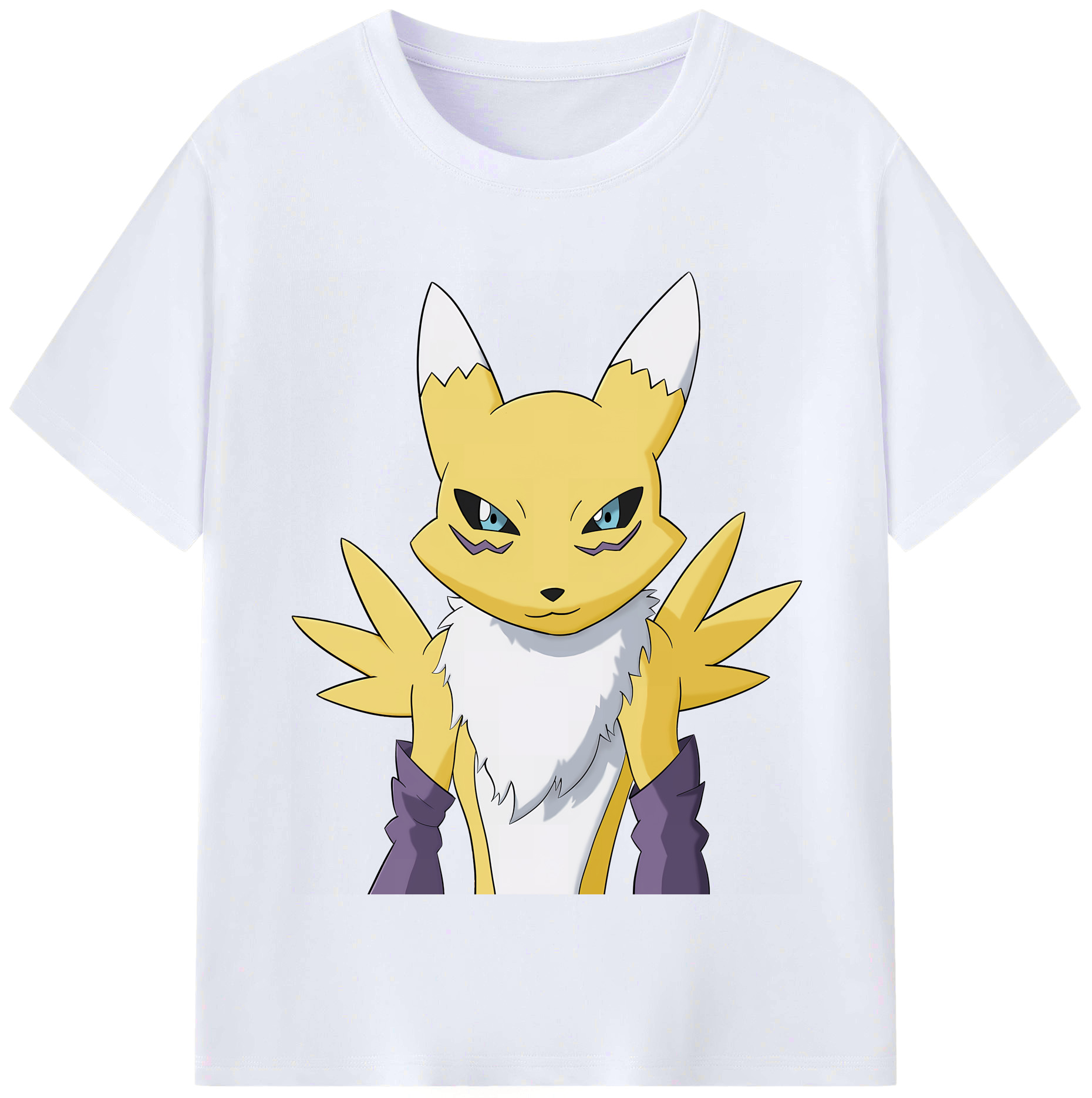 （画像用） Digimon デジタルモンスター/デジモン レディースカジュアルプリントTシャツ（綿100％）