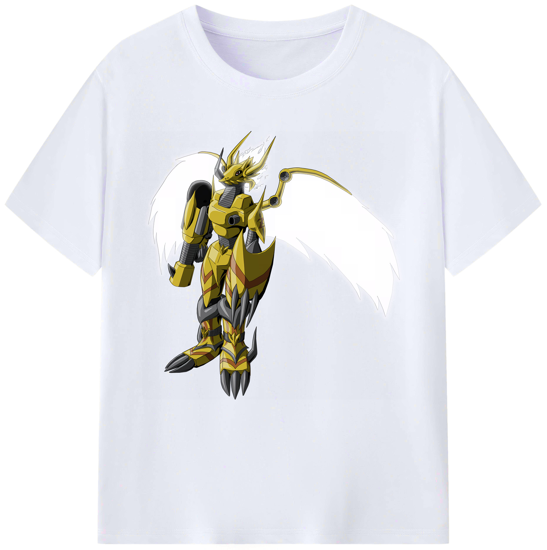 （画像用） Digimon デジタルモンスター/デジモン レディースカジュアルプリントTシャツ（綿100％）