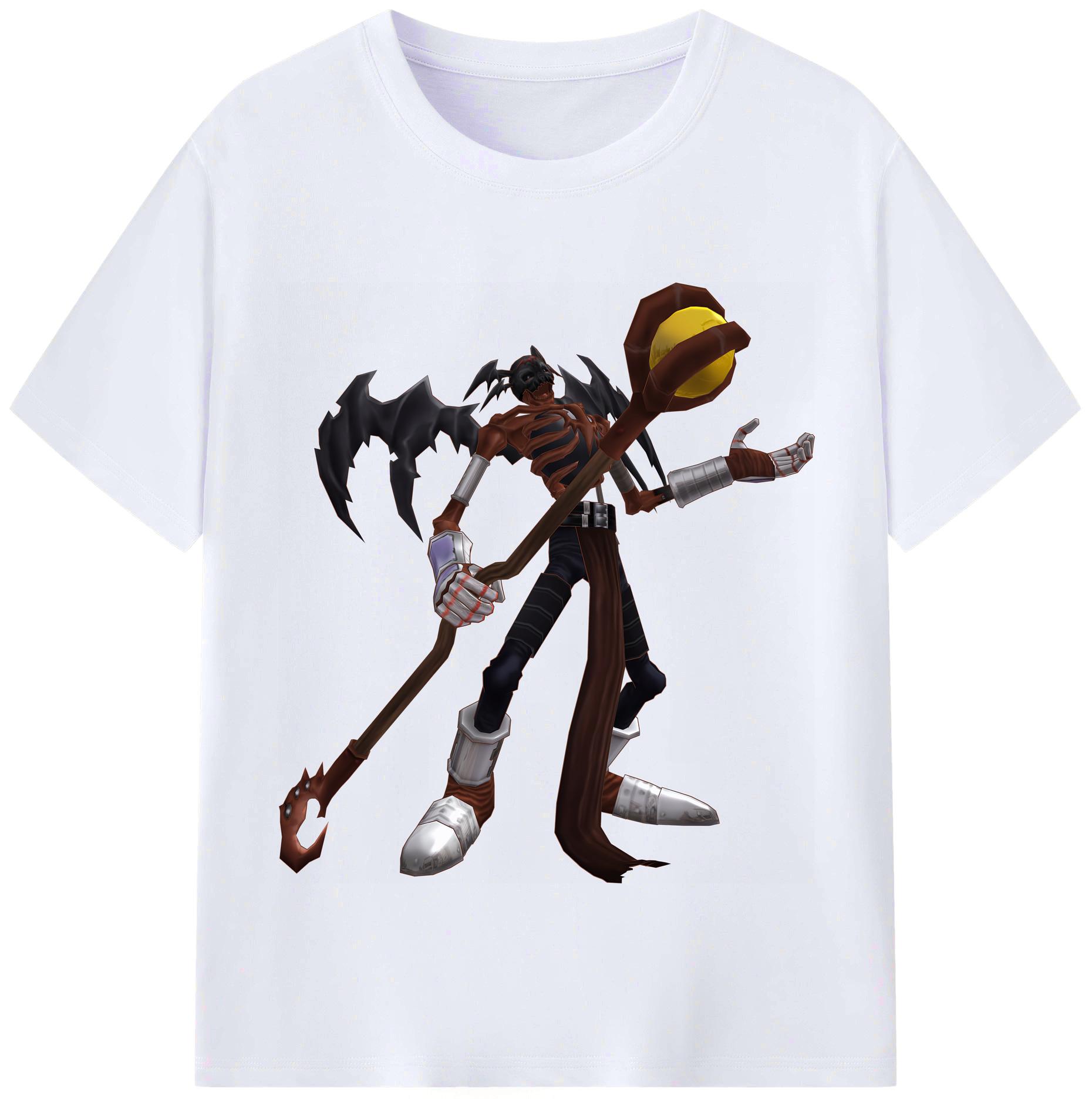 （画像用） Digimon デジタルモンスター/デジモン レディースカジュアルプリントTシャツ（綿100％）
