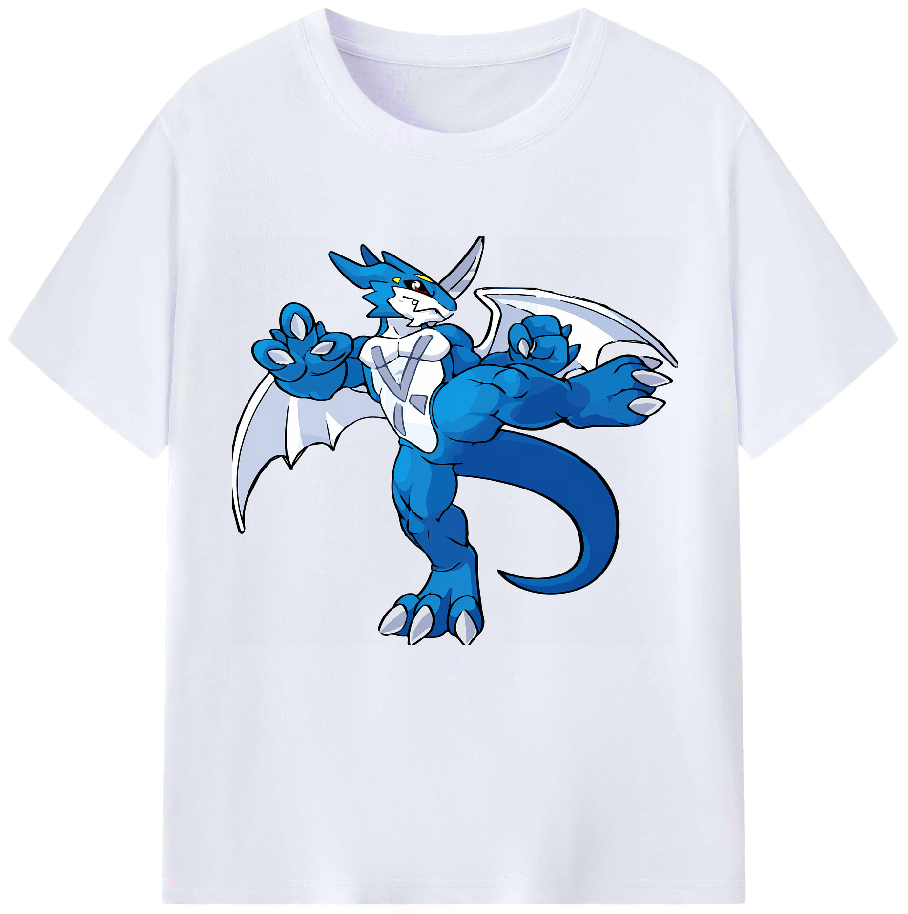 （画像用） Digimon デジタルモンスター/デジモン レディースカジュアルプリントTシャツ（綿100％）