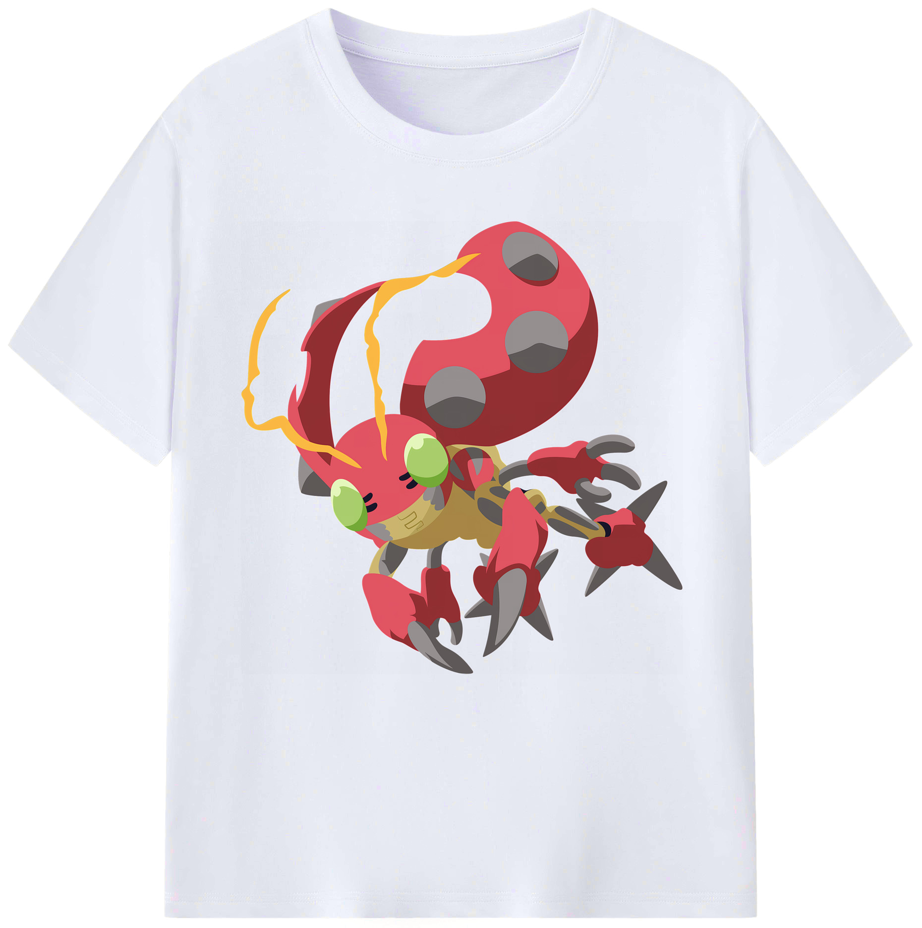 （画像用） Digimon デジタルモンスター/デジモン レディースカジュアルプリントTシャツ（綿100％）