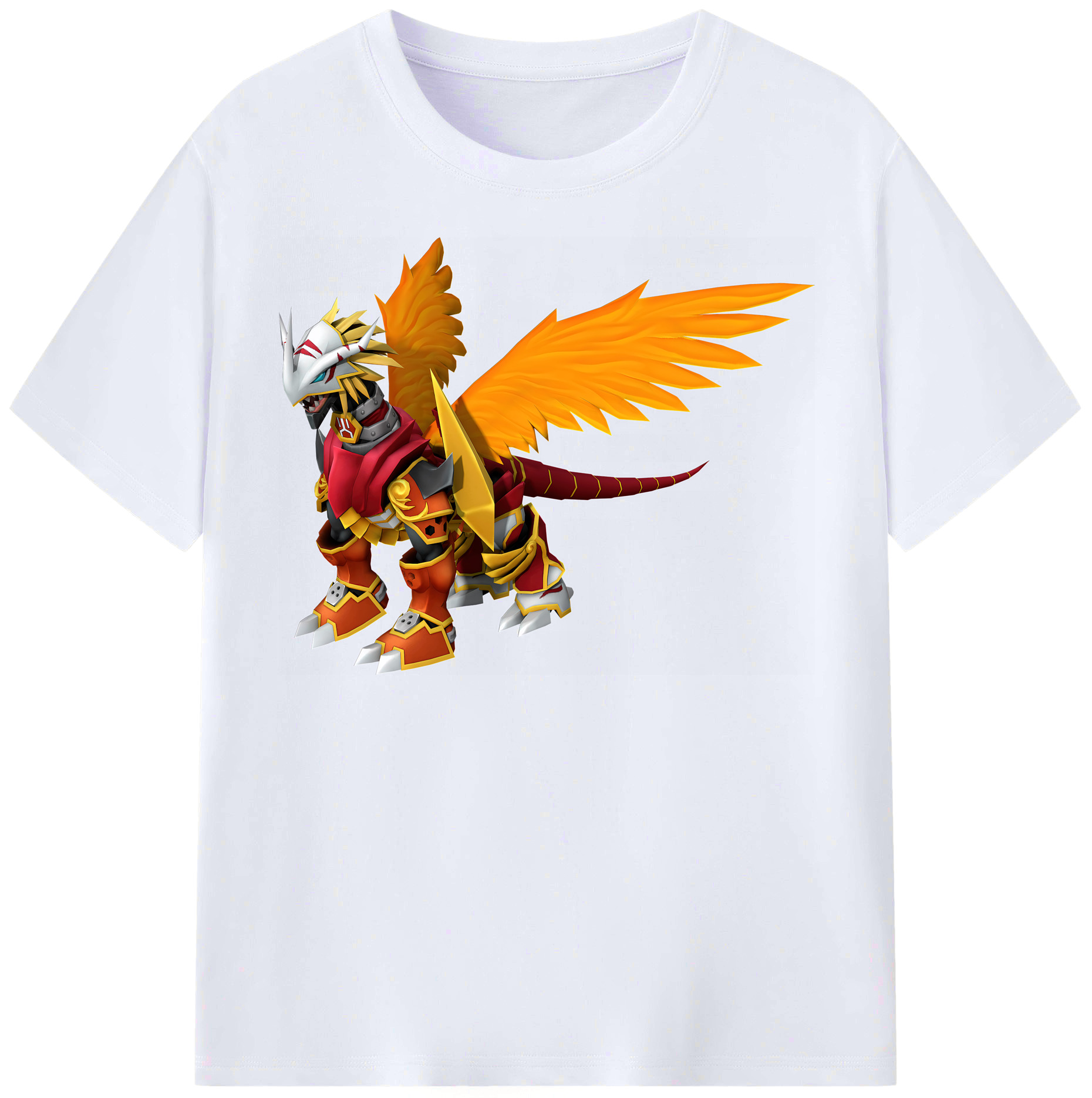 （画像用） Digimon デジタルモンスター/デジモン レディースカジュアルプリントTシャツ（綿100％）