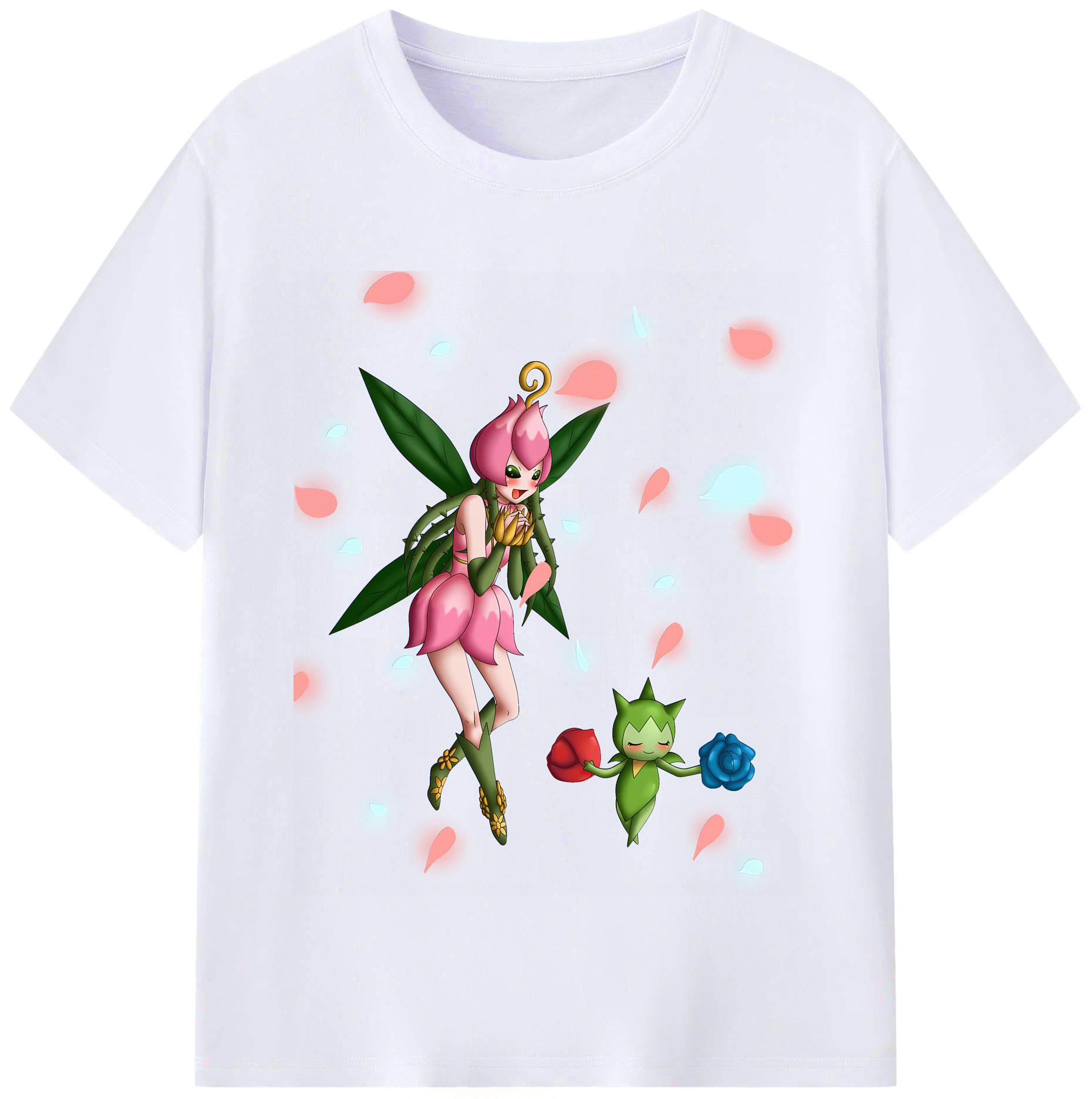 （画像用） Digimon デジタルモンスター/デジモン レディースカジュアルプリントTシャツ（綿100％）