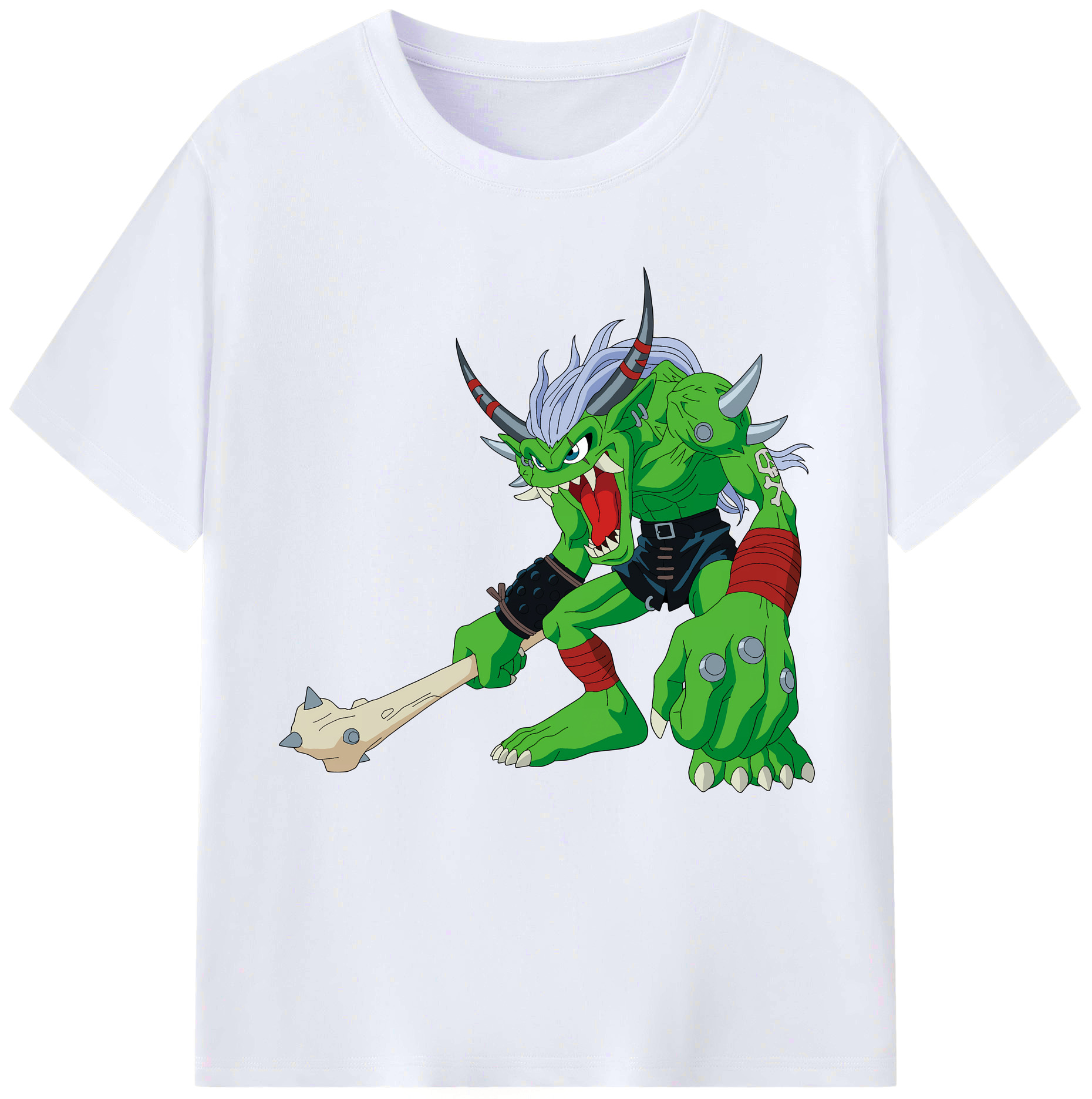 （画像用） Digimon デジタルモンスター/デジモン レディースカジュアルプリントTシャツ（綿100％）