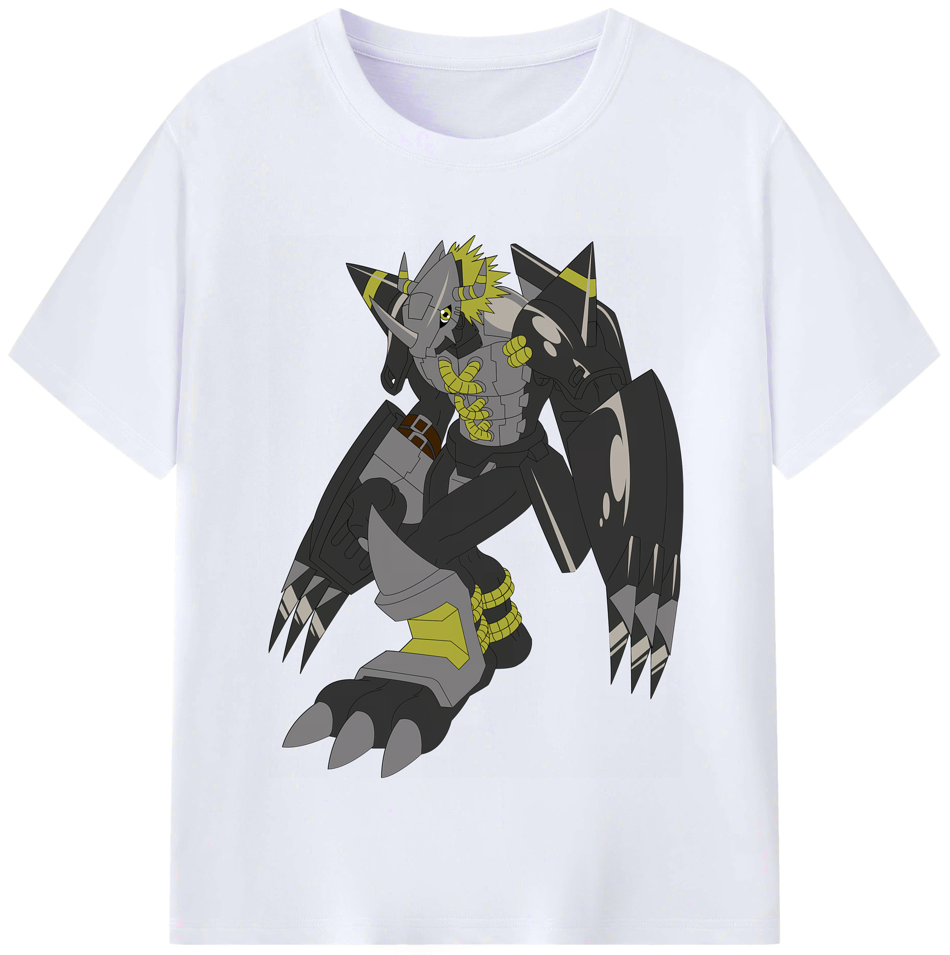 （画像用） Digimon デジタルモンスター/デジモン レディースカジュアルプリントTシャツ（綿100％）