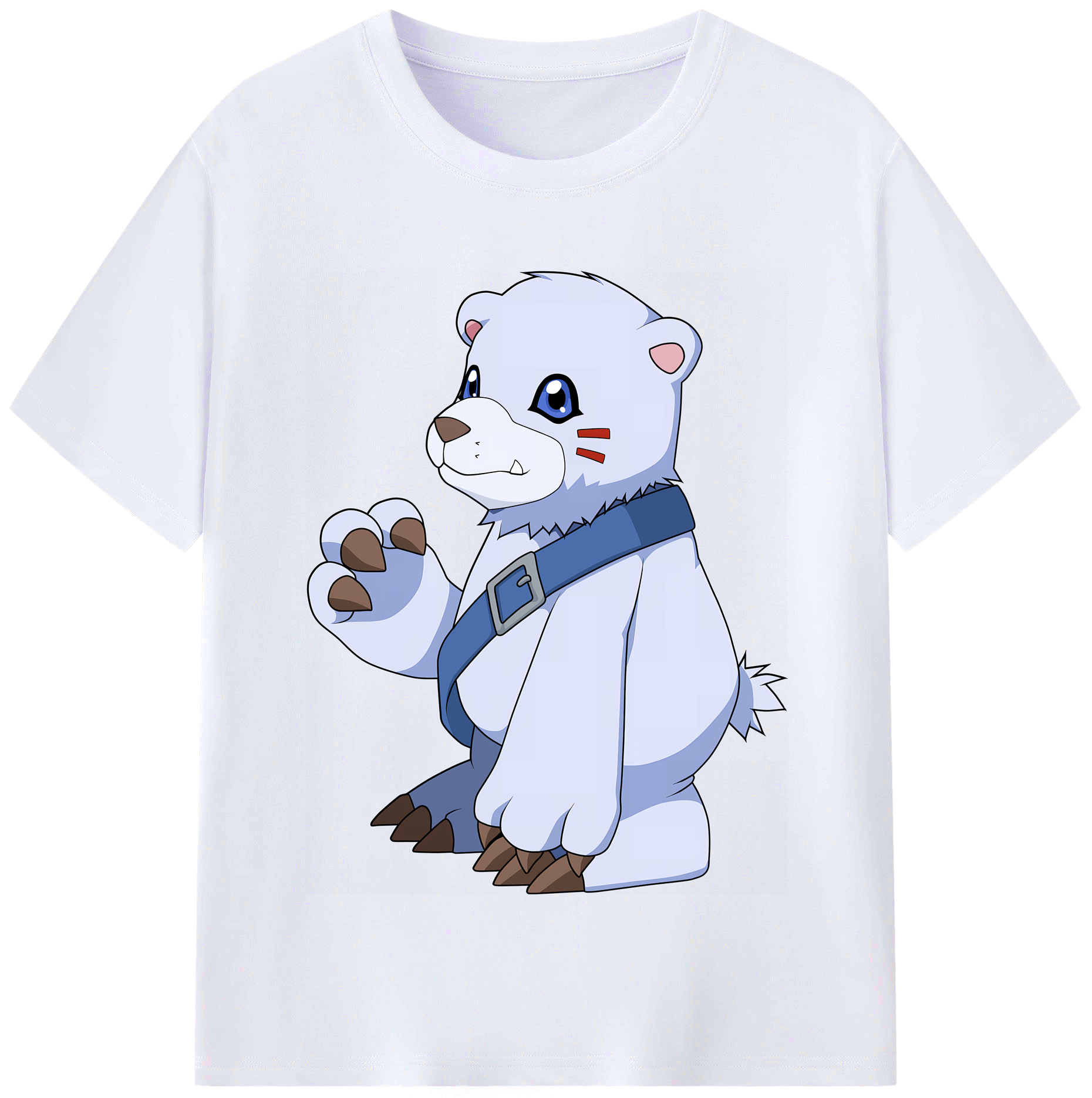 （画像用） Digimon デジタルモンスター/デジモン レディースカジュアルプリントTシャツ（綿100％）