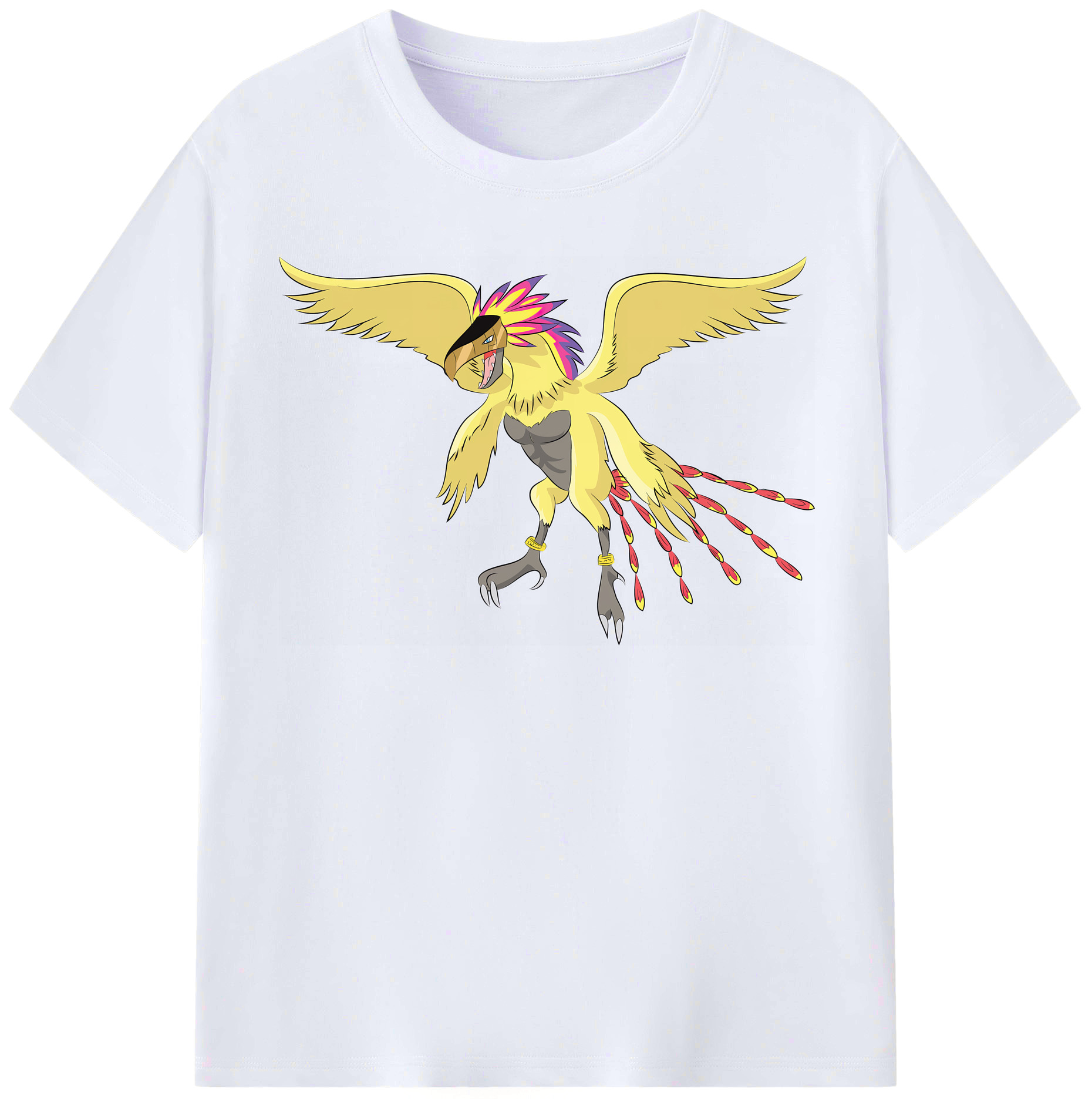 （画像用） Digimon デジタルモンスター/デジモン レディースカジュアルプリントTシャツ（綿100％）
