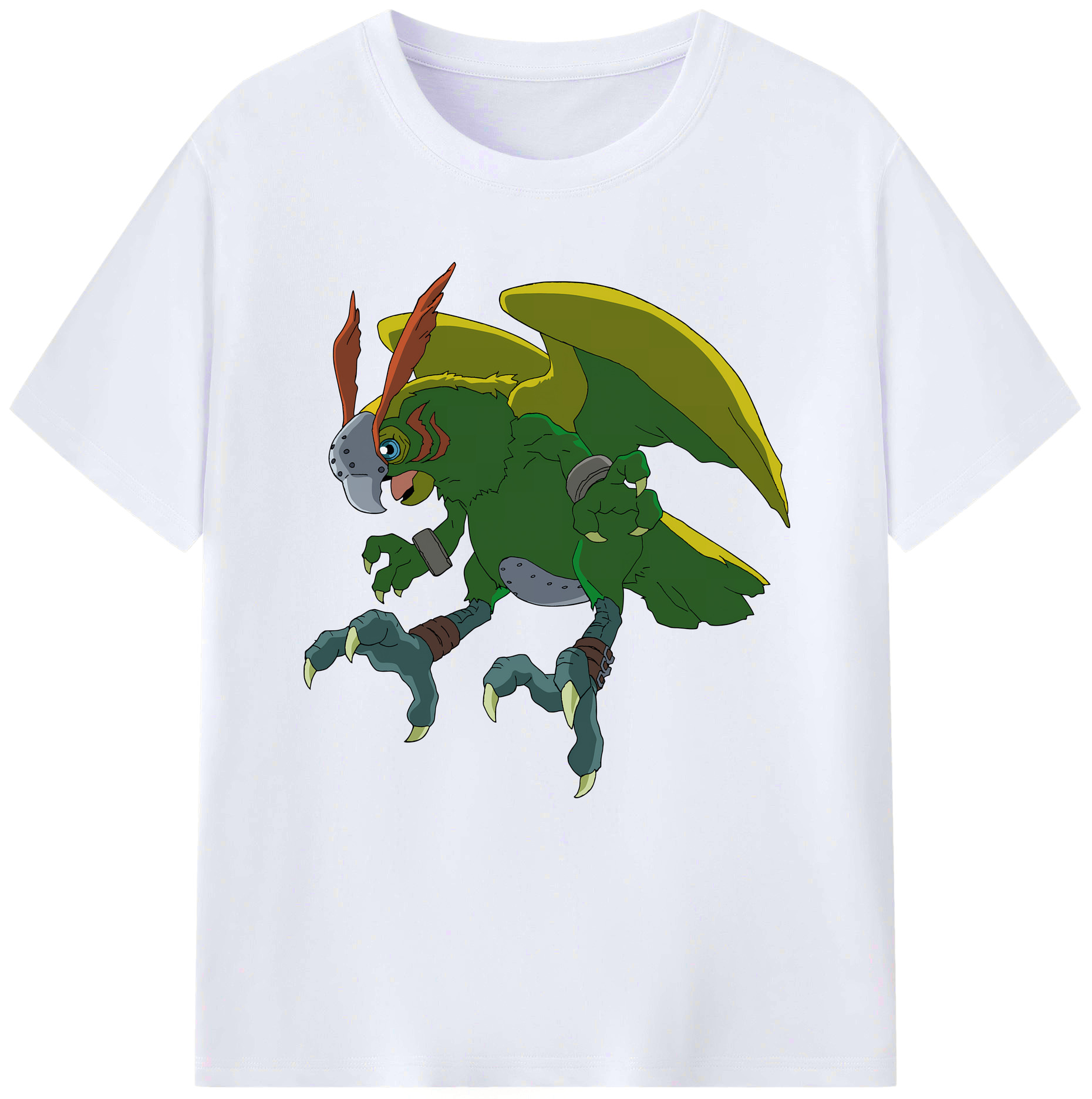 （画像用） Digimon デジタルモンスター/デジモン レディースカジュアルプリントTシャツ（綿100％）