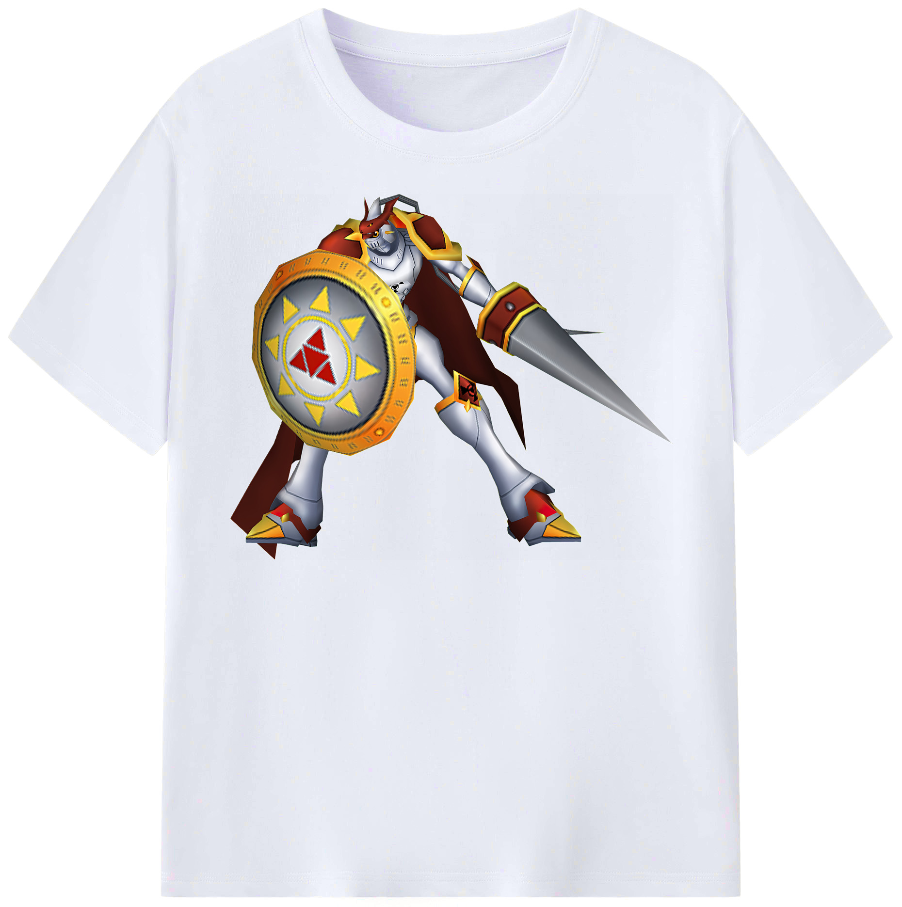 （画像用） Digimon デジタルモンスター/デジモン レディースカジュアルプリントTシャツ（綿100％）