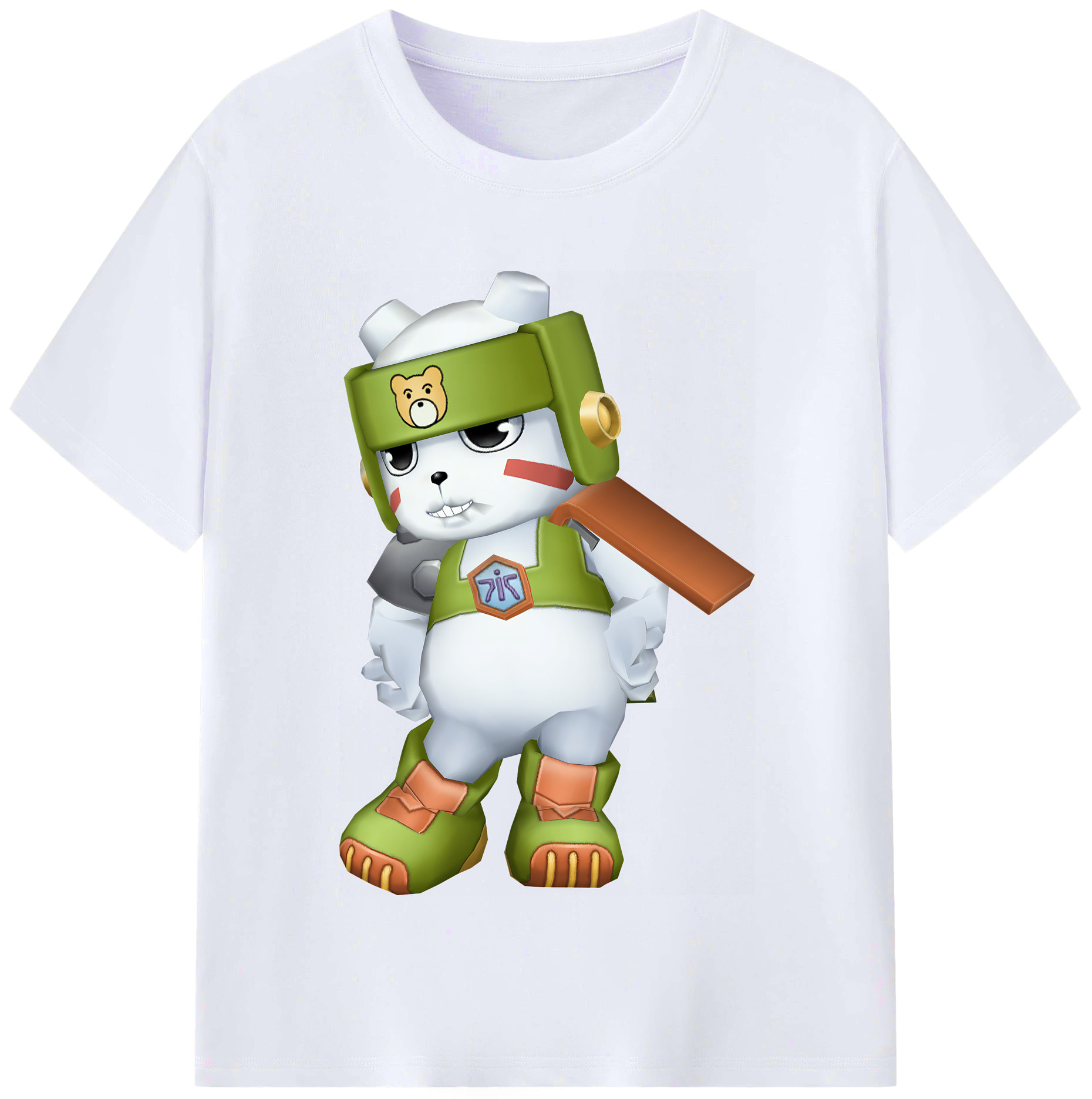 （画像用） Digimon デジタルモンスター/デジモン レディースカジュアルプリントTシャツ（綿100％）