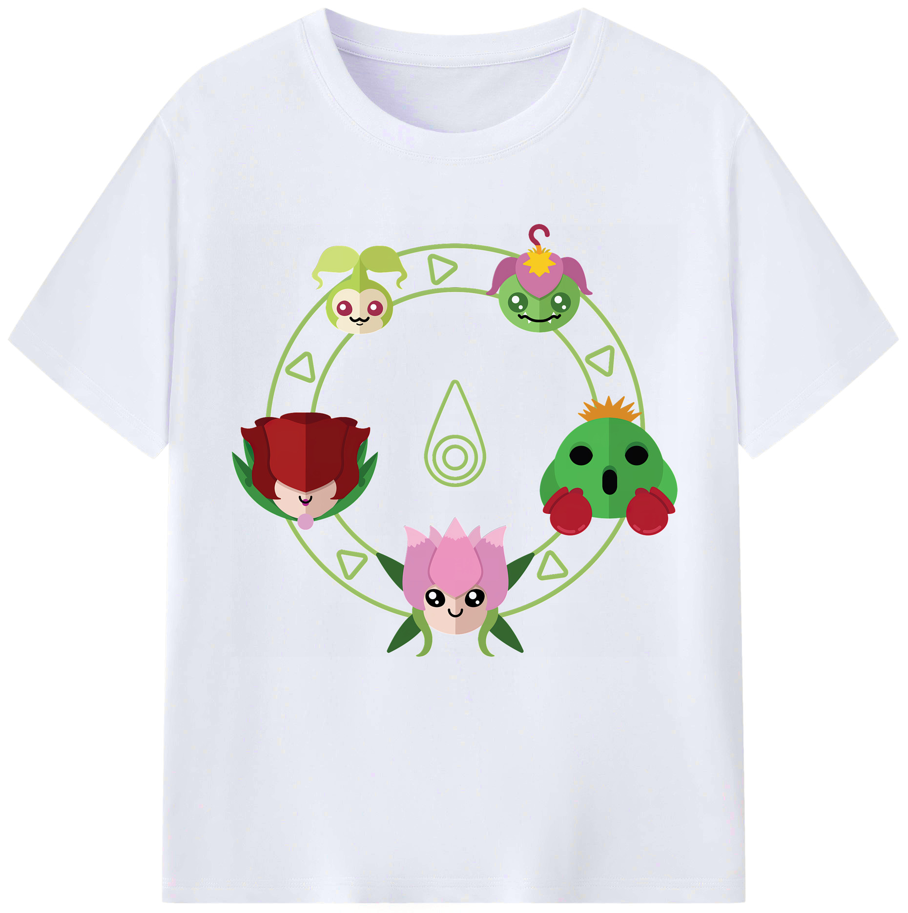 （画像用） Digimon デジタルモンスター/デジモン レディースカジュアルプリントTシャツ（綿100％）