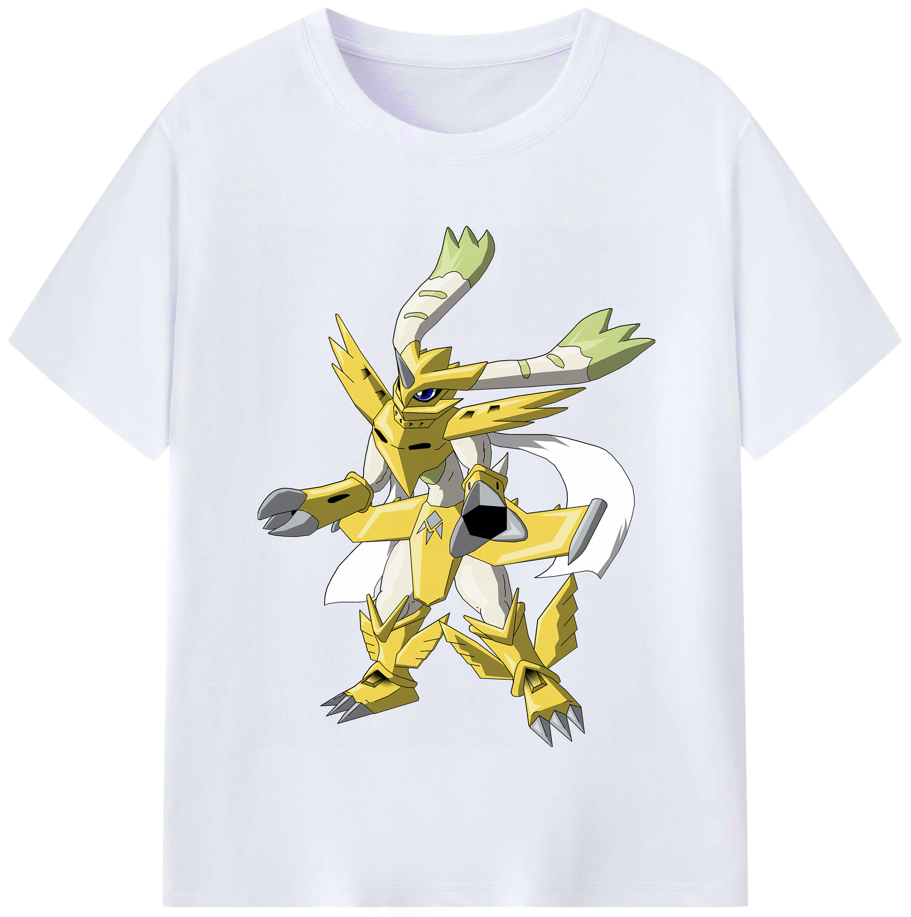 （画像用） Digimon デジタルモンスター/デジモン レディースカジュアルプリントTシャツ（綿100％）