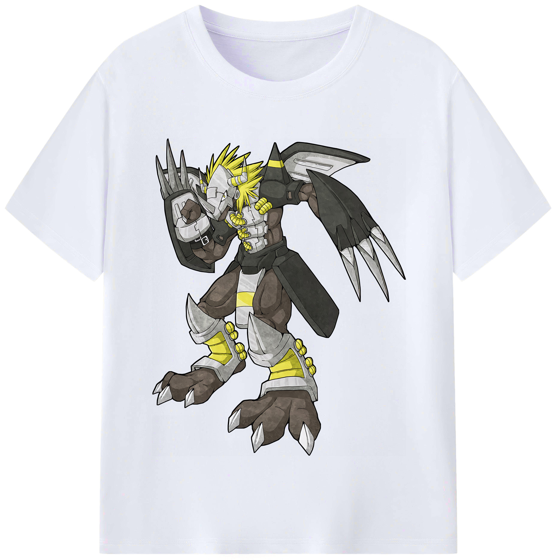 （画像用） Digimon デジタルモンスター/デジモン レディースカジュアルプリントTシャツ（綿100％）