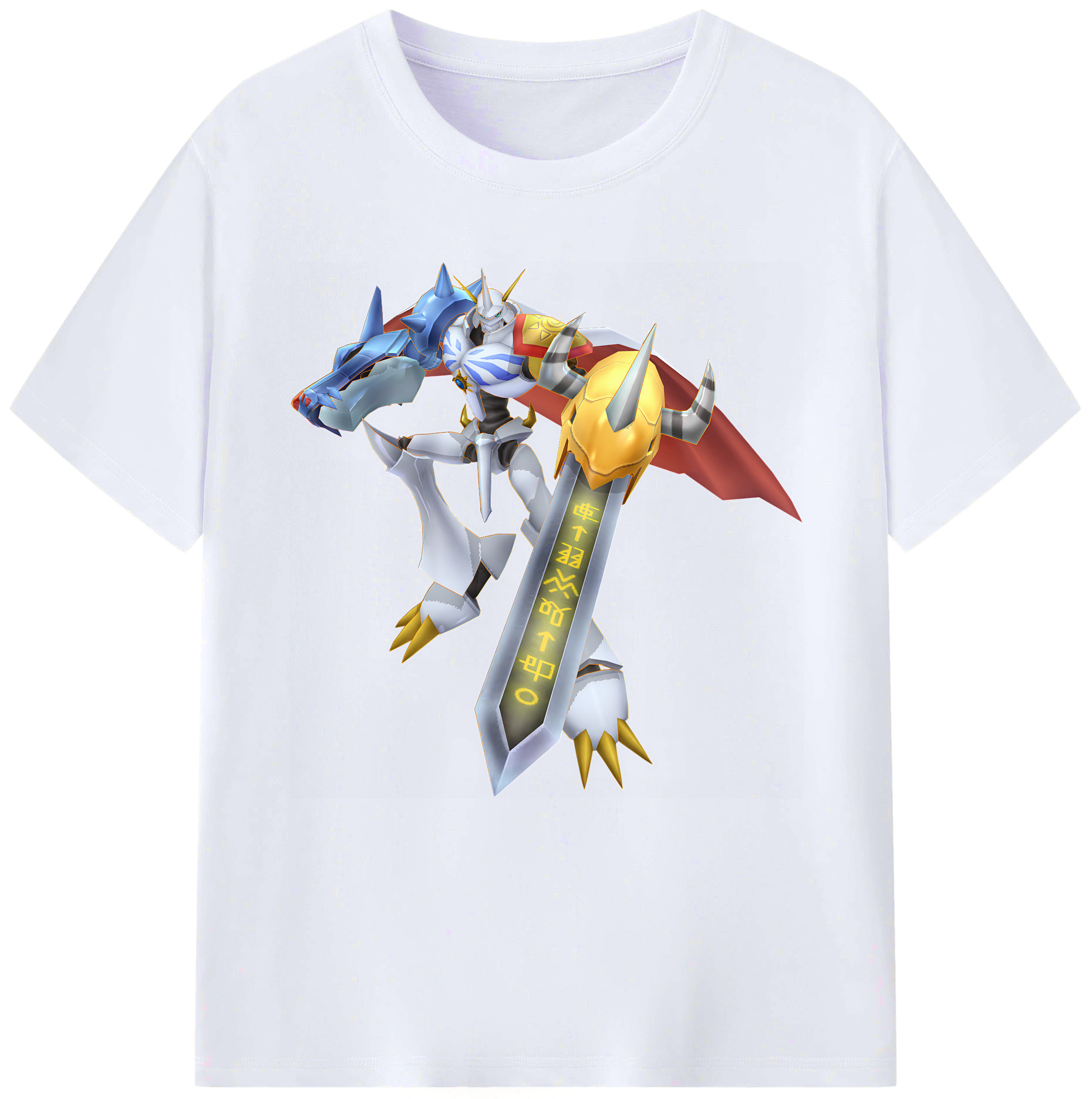 （画像用） Digimon デジタルモンスター/デジモン レディースカジュアルプリントTシャツ（綿100％）