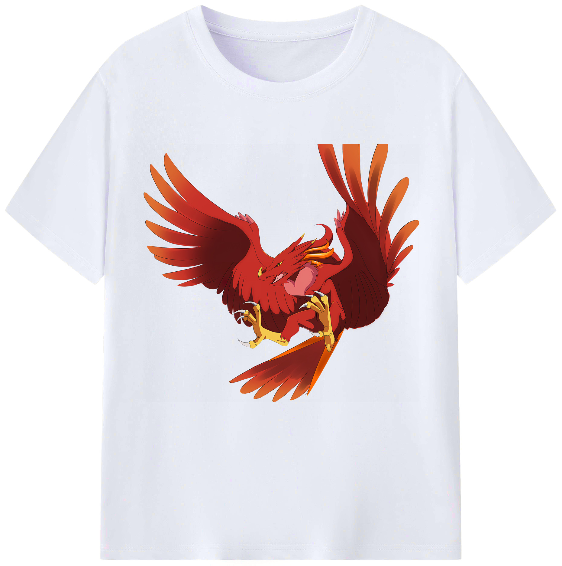 （画像用） Digimon デジタルモンスター/デジモン レディースカジュアルプリントTシャツ（綿100％）