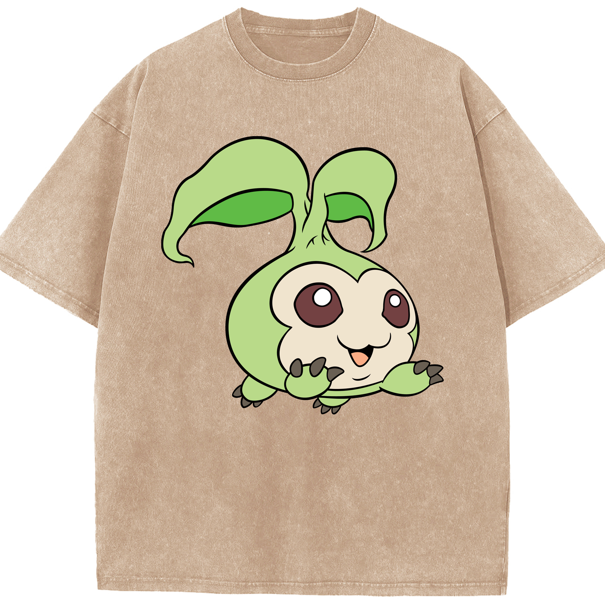 （画像用） Digimon デジタルモンスター/デジモン 綿100% ヴィンテージ風 半袖Tシャツ（フロントプリント）