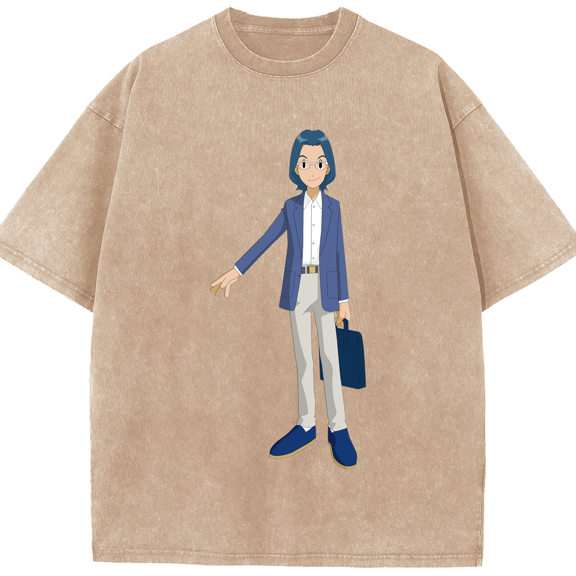 （画像用） Digimon デジタルモンスター/デジモン 綿100% ヴィンテージ風 半袖Tシャツ（フロントプリント）