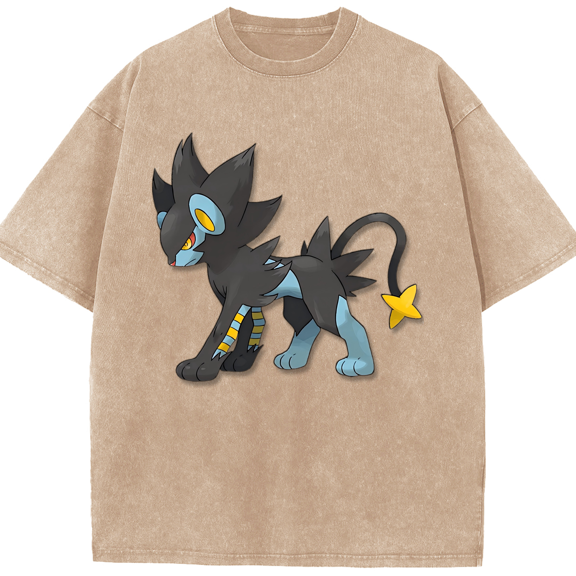 （画像用） Digimon デジタルモンスター/デジモン 綿100% ヴィンテージ風 半袖Tシャツ（フロントプリント）
