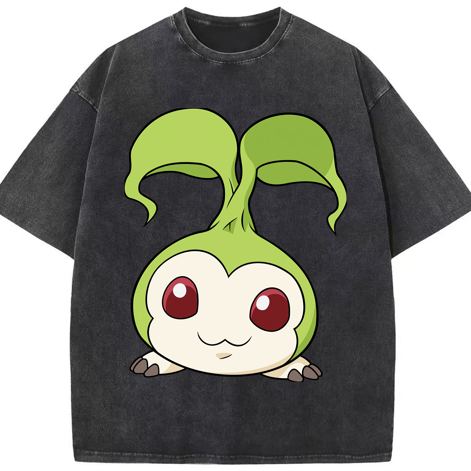 （画像用） Digimon デジタルモンスター/デジモン 綿100% ヴィンテージ風 半袖Tシャツ（フロントプリント）