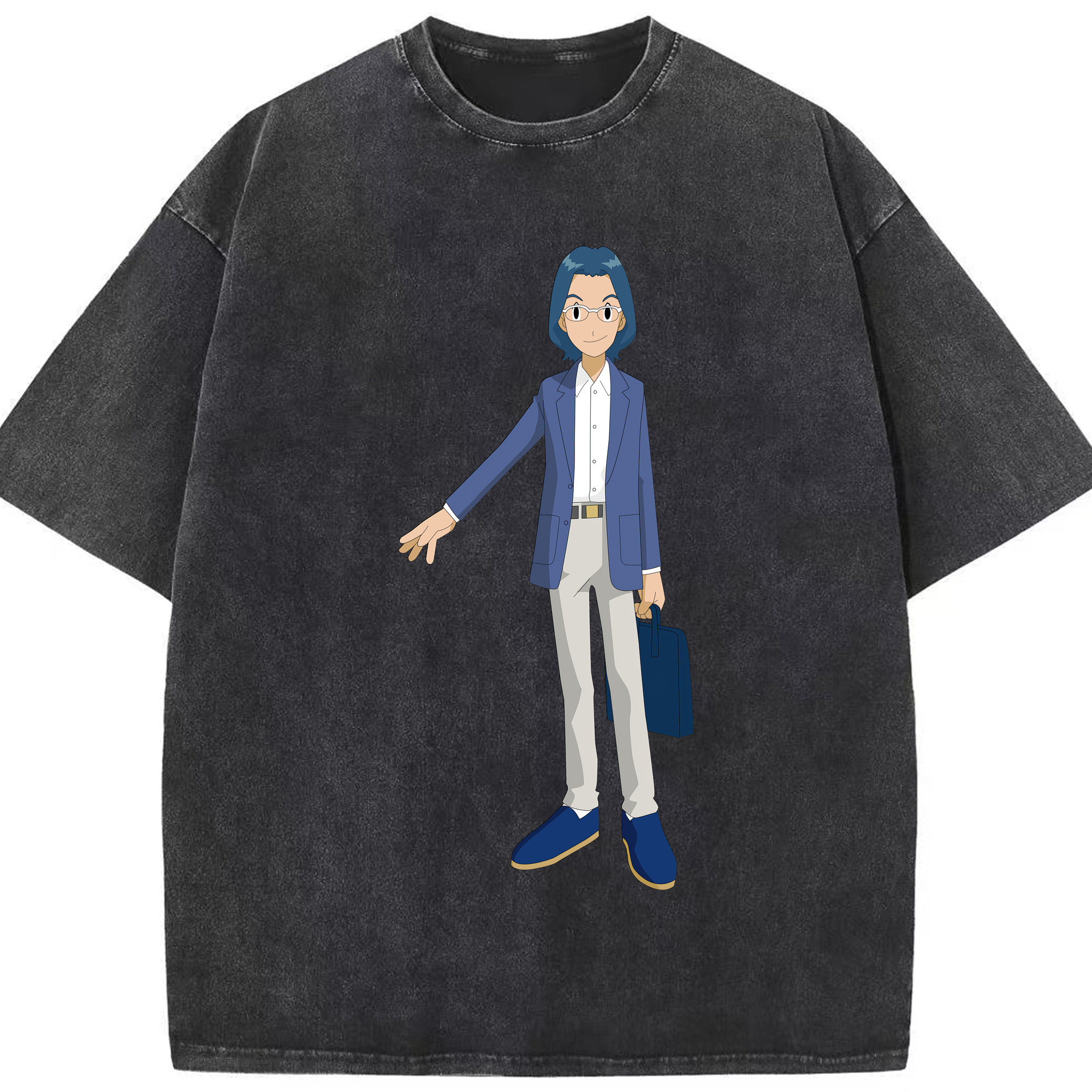 （画像用） Digimon デジタルモンスター/デジモン 綿100% ヴィンテージ風 半袖Tシャツ（フロントプリント）