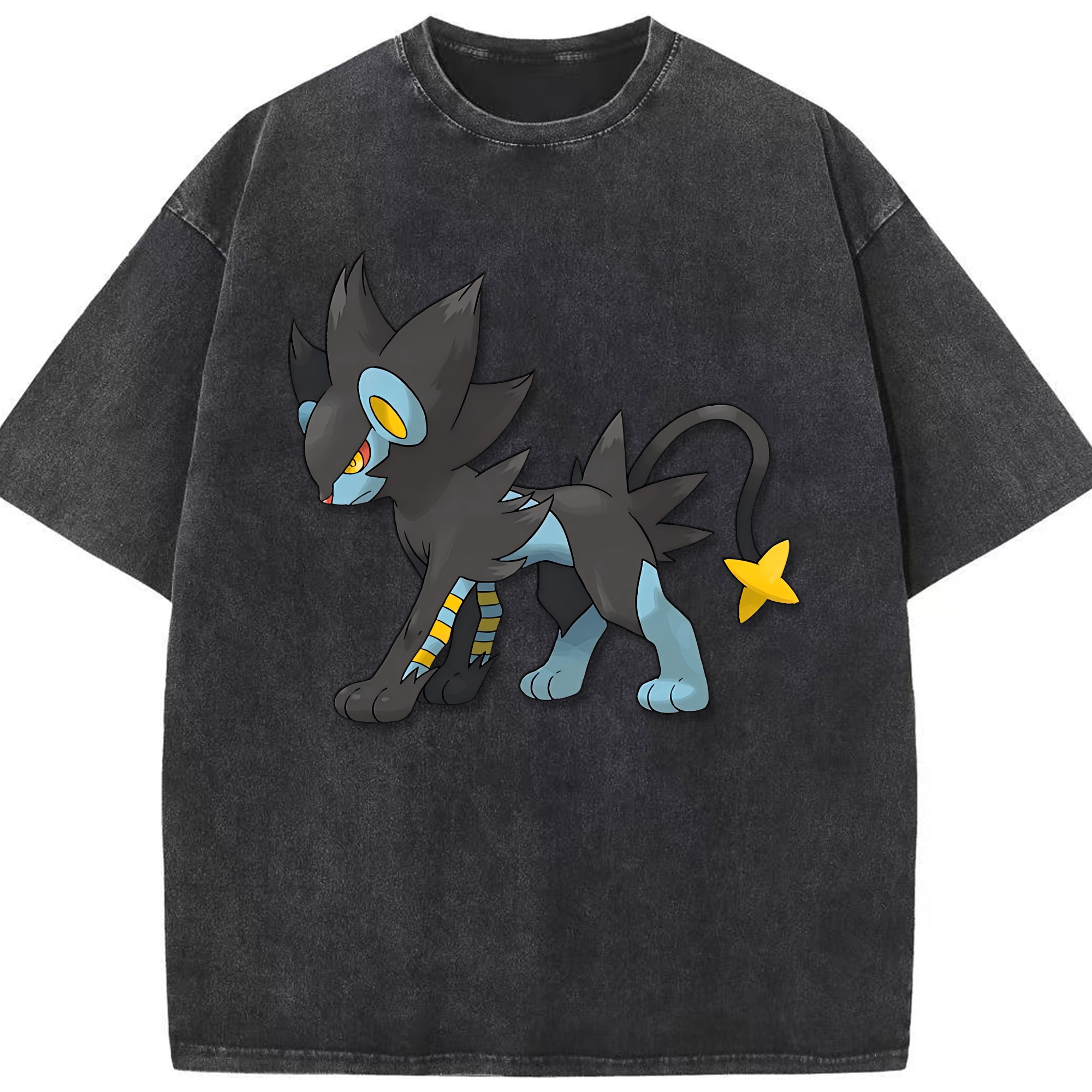 （画像用） Digimon デジタルモンスター/デジモン 綿100% ヴィンテージ風 半袖Tシャツ（フロントプリント）