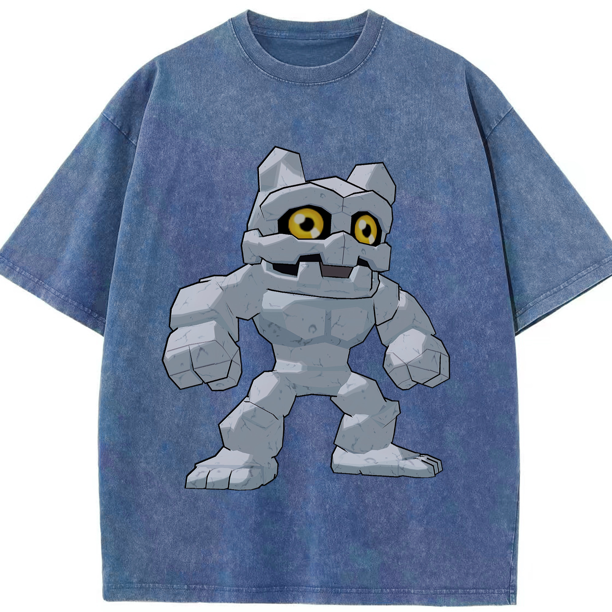（画像用） Digimon デジタルモンスター/デジモン 綿100% ヴィンテージ風 半袖Tシャツ（フロントプリント）