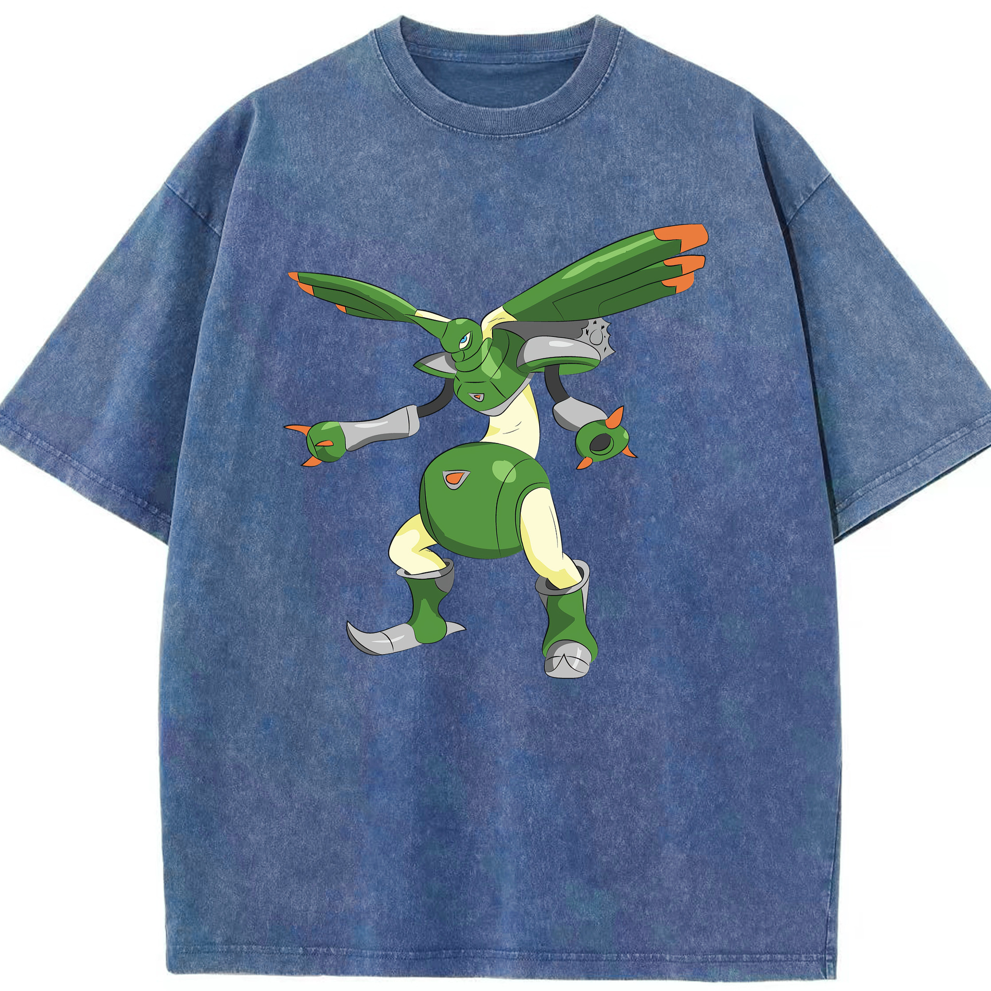（画像用） Digimon デジタルモンスター/デジモン 綿100% ヴィンテージ風 半袖Tシャツ（フロントプリント）