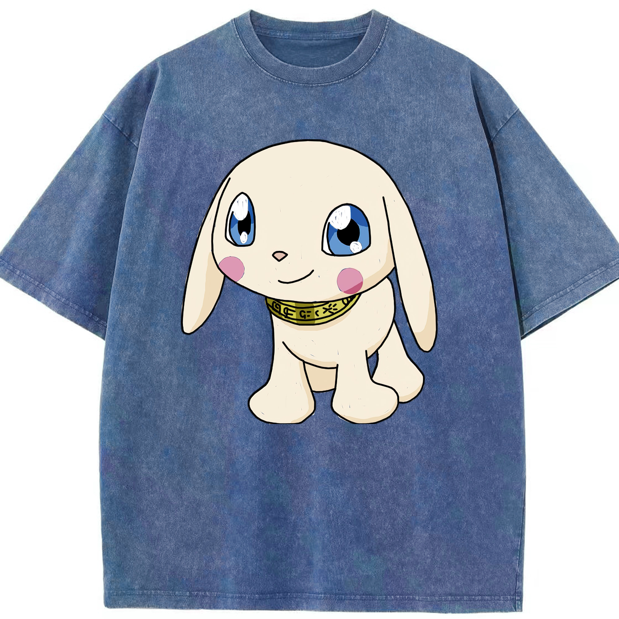 （画像用） Digimon デジタルモンスター/デジモン 綿100% ヴィンテージ風 半袖Tシャツ（フロントプリント）
