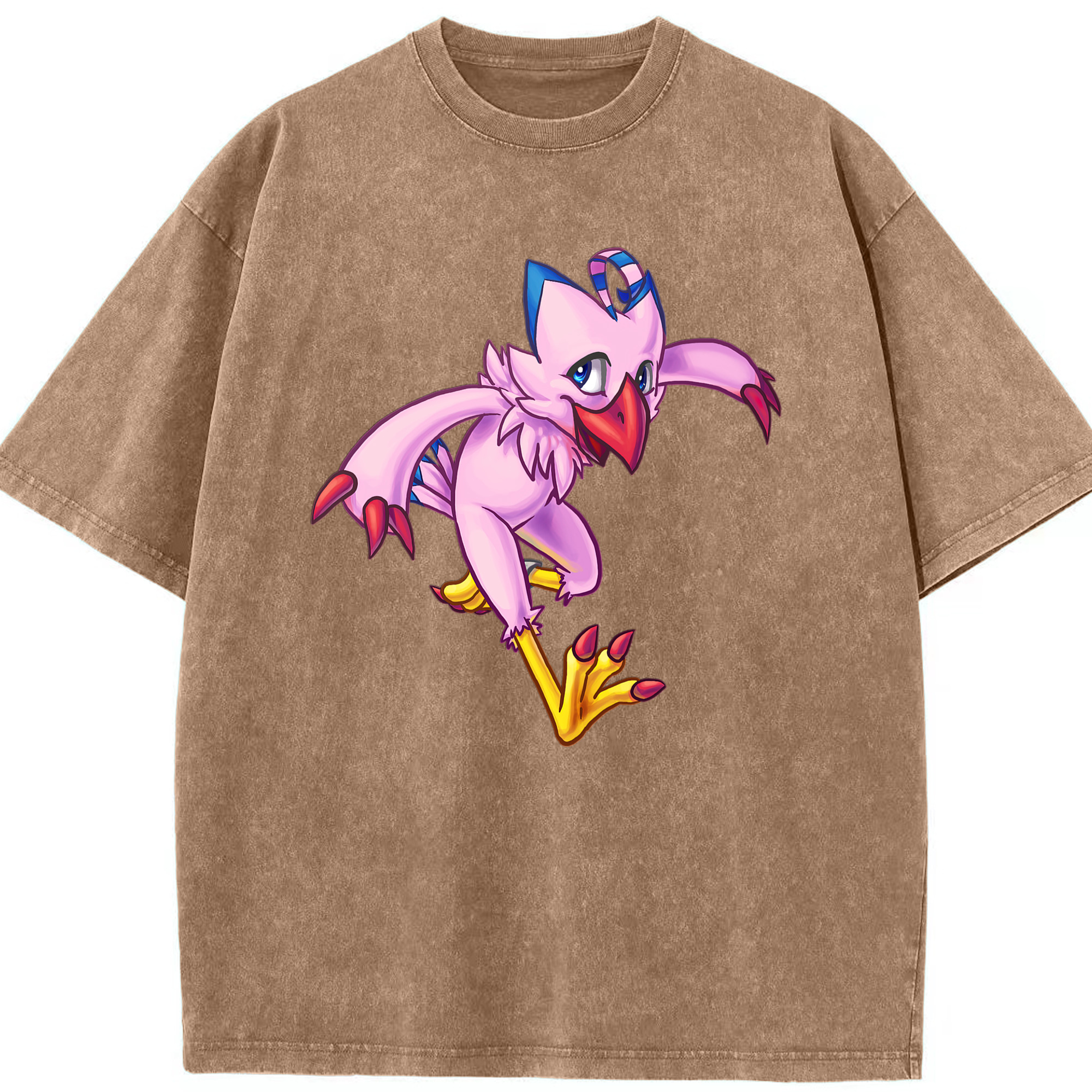（画像用） Digimon デジタルモンスター/デジモン 綿100% ヴィンテージ風 半袖Tシャツ（フロントプリント）