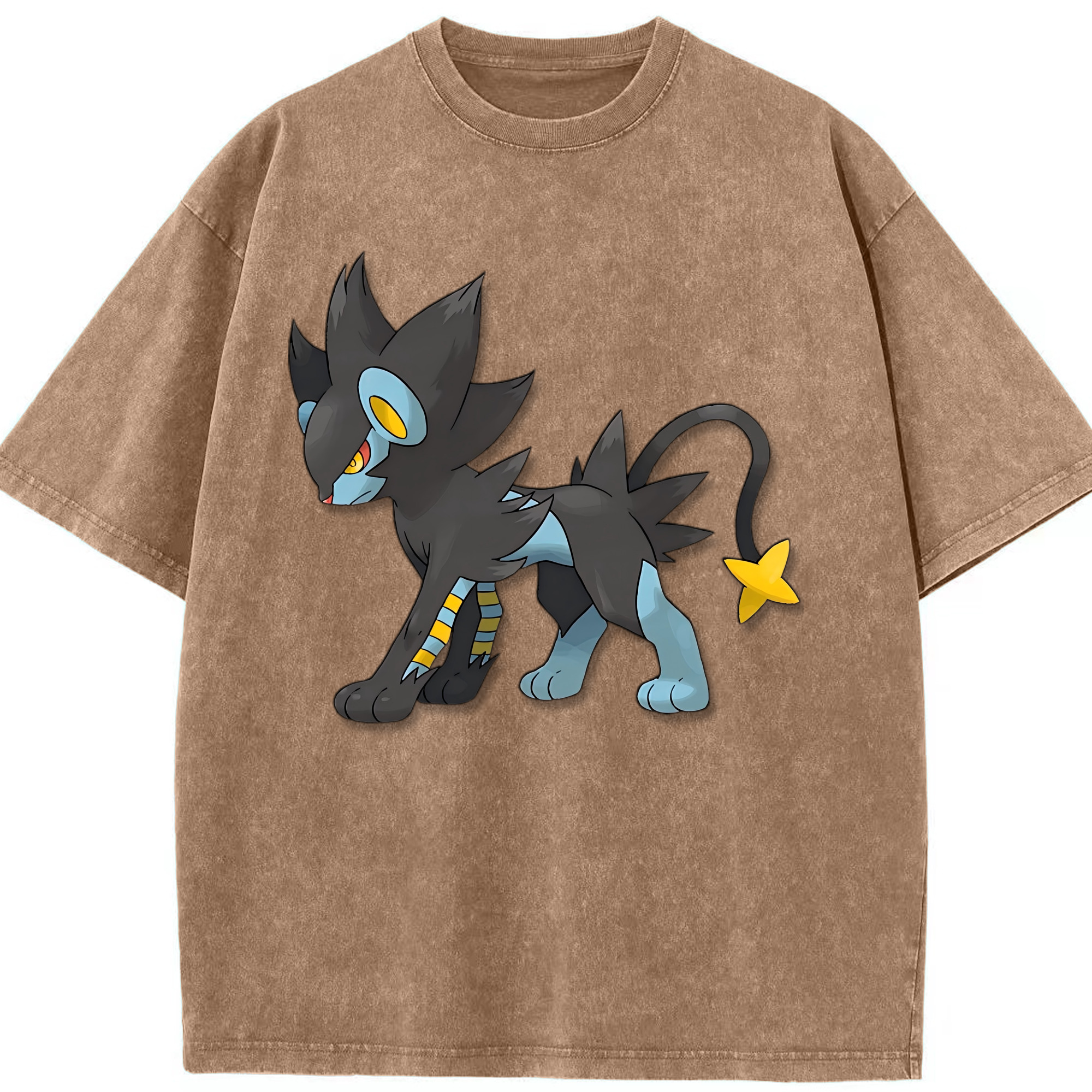 （画像用） Digimon デジタルモンスター/デジモン 綿100% ヴィンテージ風 半袖Tシャツ（フロントプリント）
