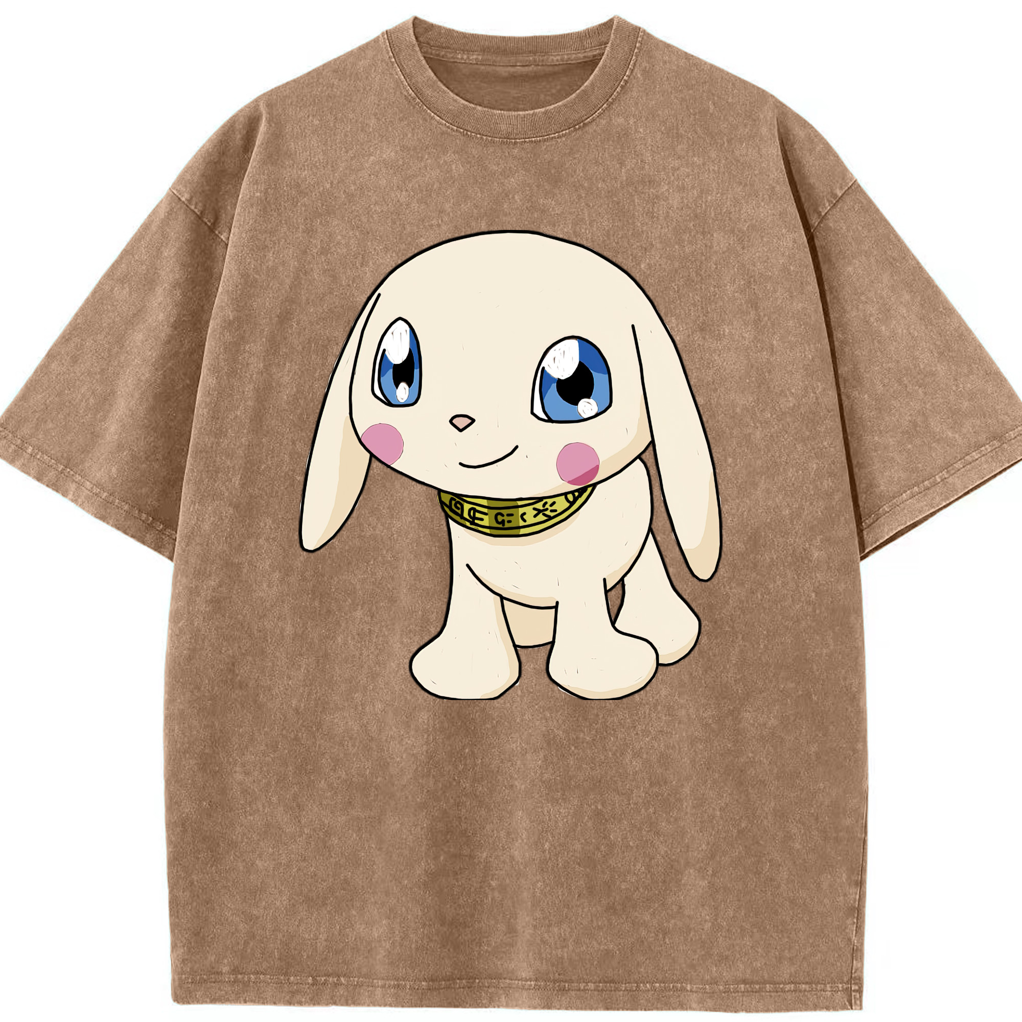 （画像用） Digimon デジタルモンスター/デジモン 綿100% ヴィンテージ風 半袖Tシャツ（フロントプリント）
