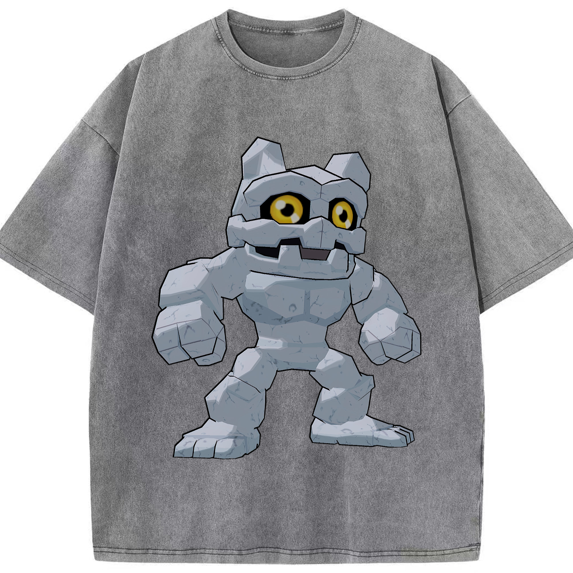 （画像用） Digimon デジタルモンスター/デジモン 綿100% ヴィンテージ風 半袖Tシャツ（フロントプリント）